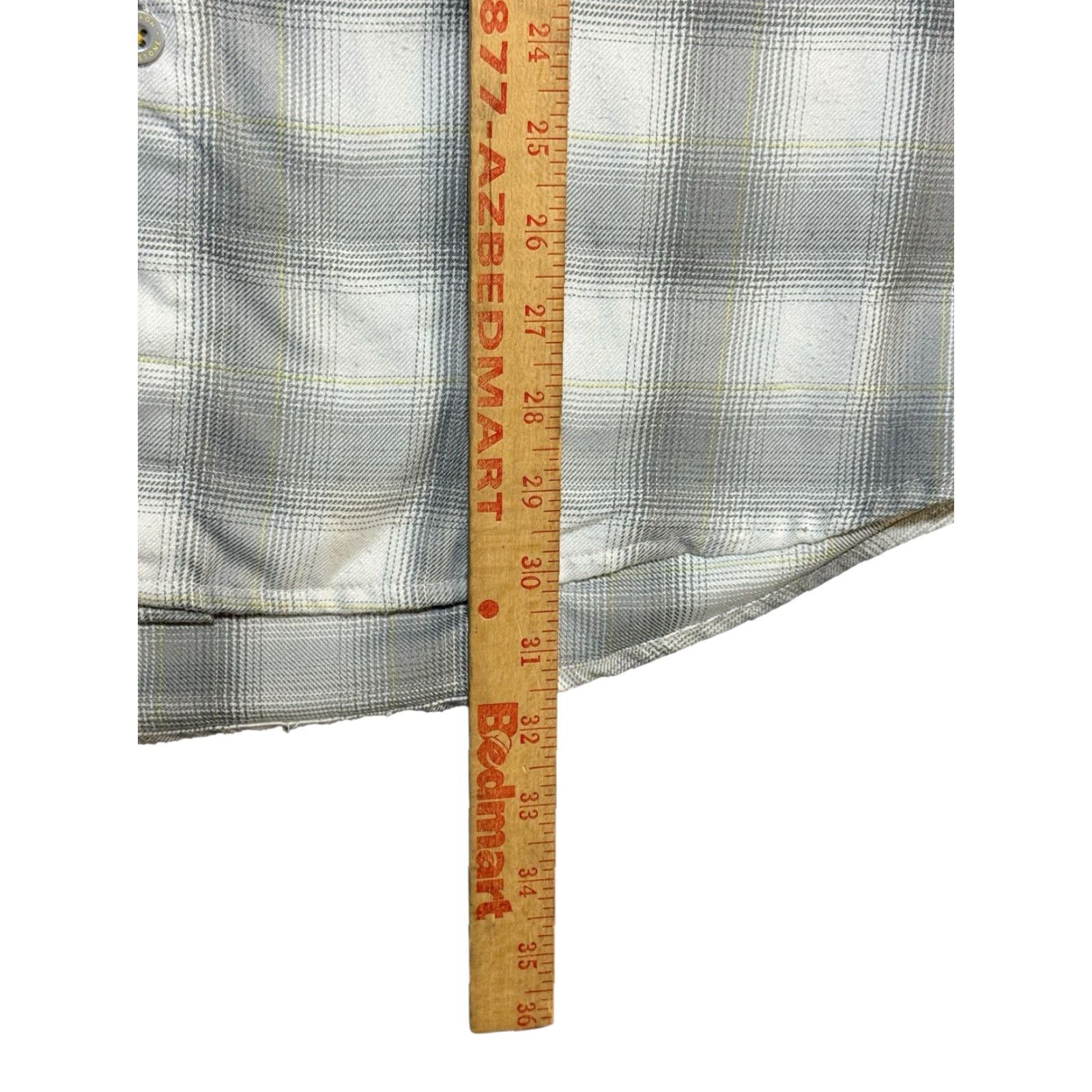 CO Dixxon Flannel Co Travis Tritt Set In Stone Shirt L Gray Plaid Button-Up Long Sleeve Mens Regular Pocketed 90s Vintage? Wait Size US L / EU 52-54 / 3 - 4 Thumbnail