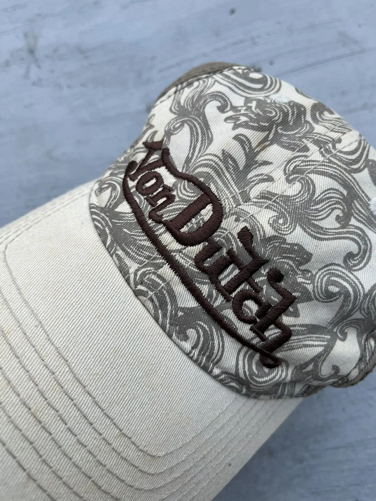 Von Dutch Hat Cap Dual Tone Colour Pattern Von Dutch Size ONE SIZE - 2 Thumbnail