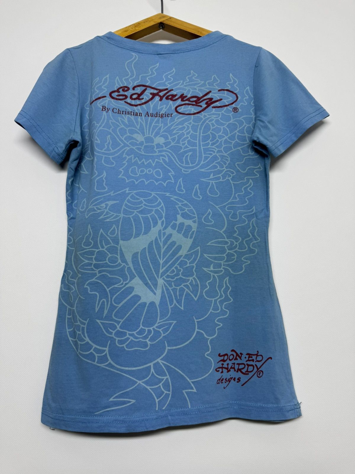 Ed Hardy Vintage ed hardy by christian audigier y2k t shirt Size S / US 4 / IT 40 - 5 Thumbnail