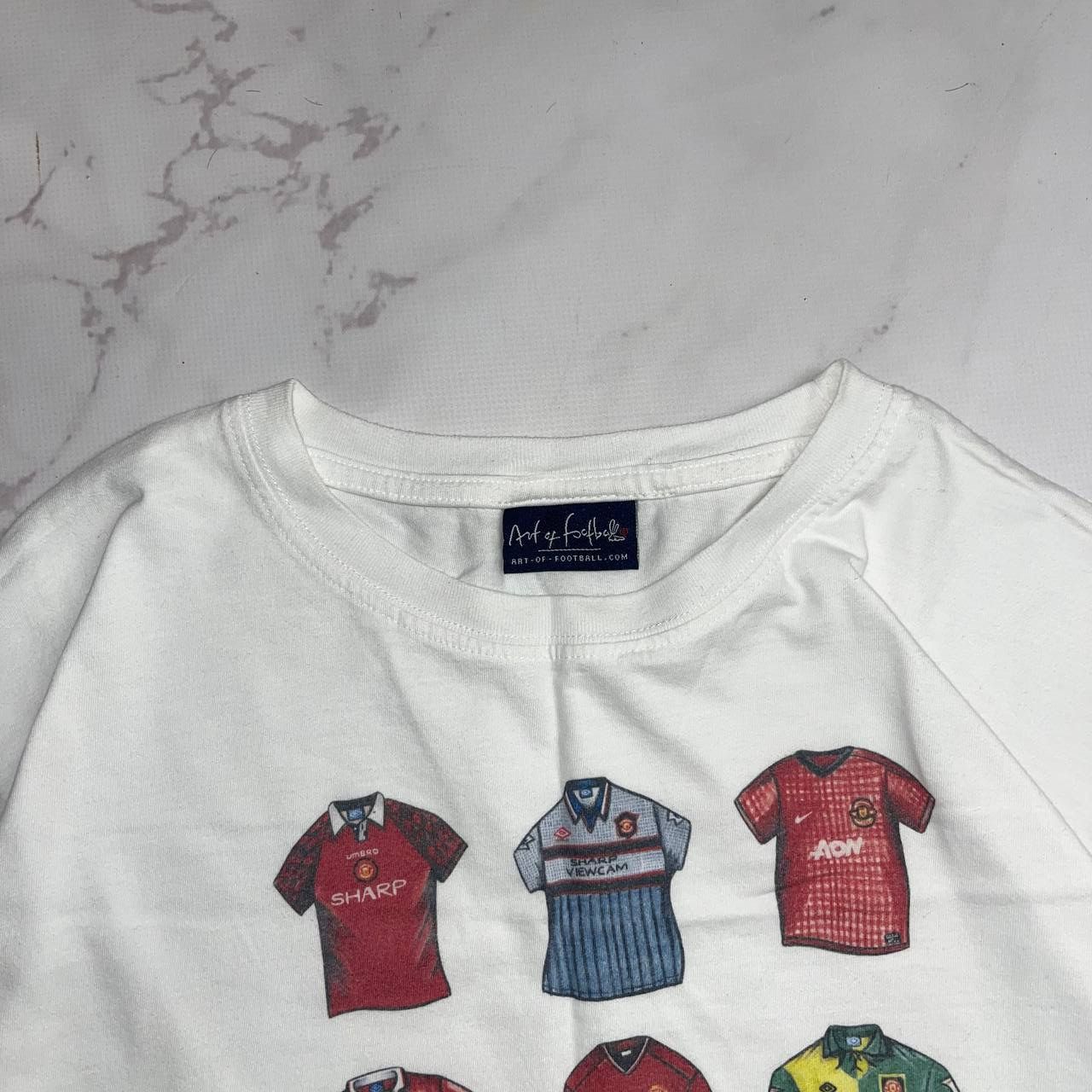 Vintage Vintage Vintage Art Of Football Manchester rare T Shirt 90's Size US XL / EU 56 / 4 - 7 Thumbnail