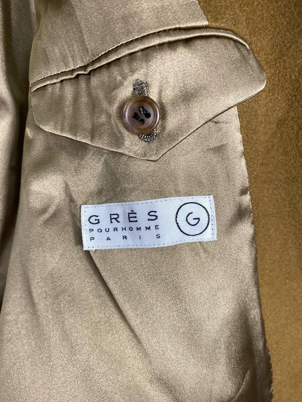 Japanese Brand gres pour homme wool long jacke nice design Size US XL / EU 56 / 4 - 6 Thumbnail