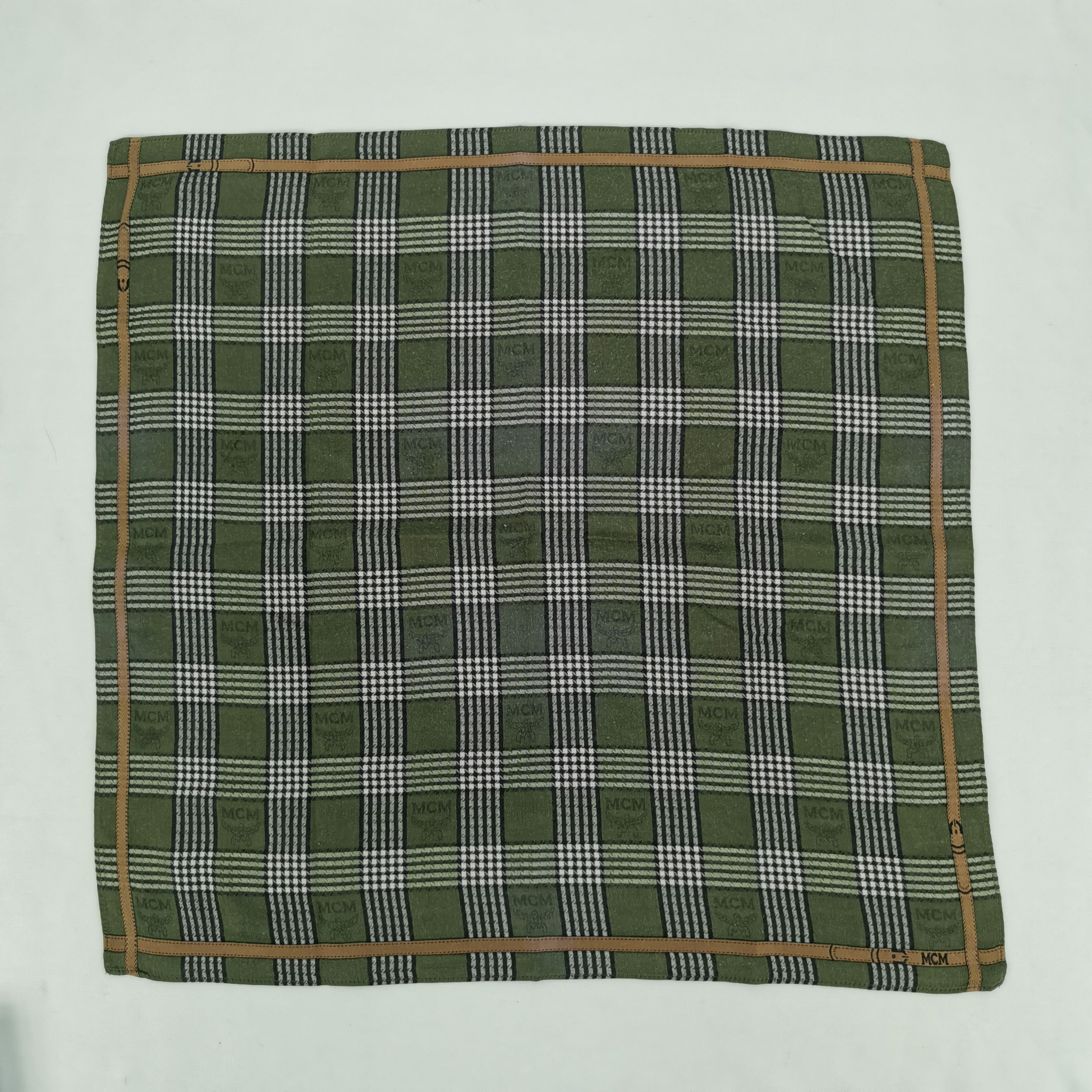 MCM Vintage MCM Handkerchief Bandana Pocket Square Size ONE SIZE - 2 Thumbnail