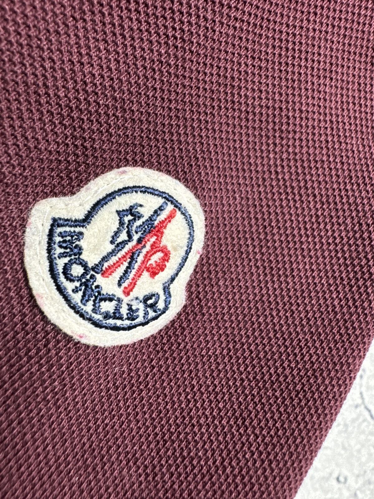 Moncler Moncler Maglia Polo Shirt Manica Corta Vintage Luxury Size US XL / EU 56 / 4 - 7 Thumbnail