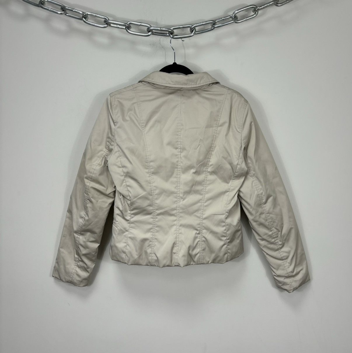 Max Mara Max Mara Beige Women’s Classic Luxury Jacket Size M / US 6-8 / IT 42-44 - 3 Thumbnail