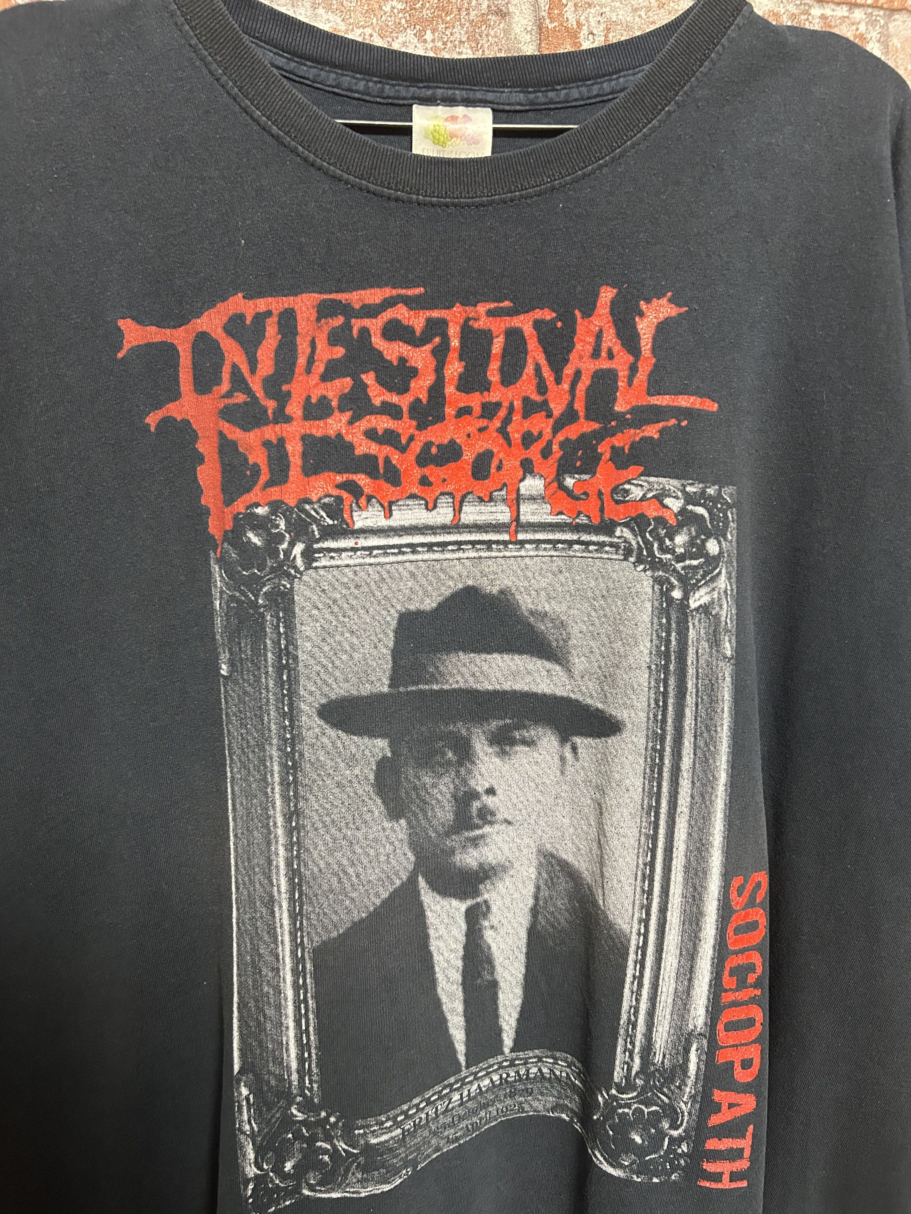 Band Tees Intestinal Disgorge 2000s Vintage Grindcore Band Tee Size US XXL / EU 58 / 5 - 3 Thumbnail