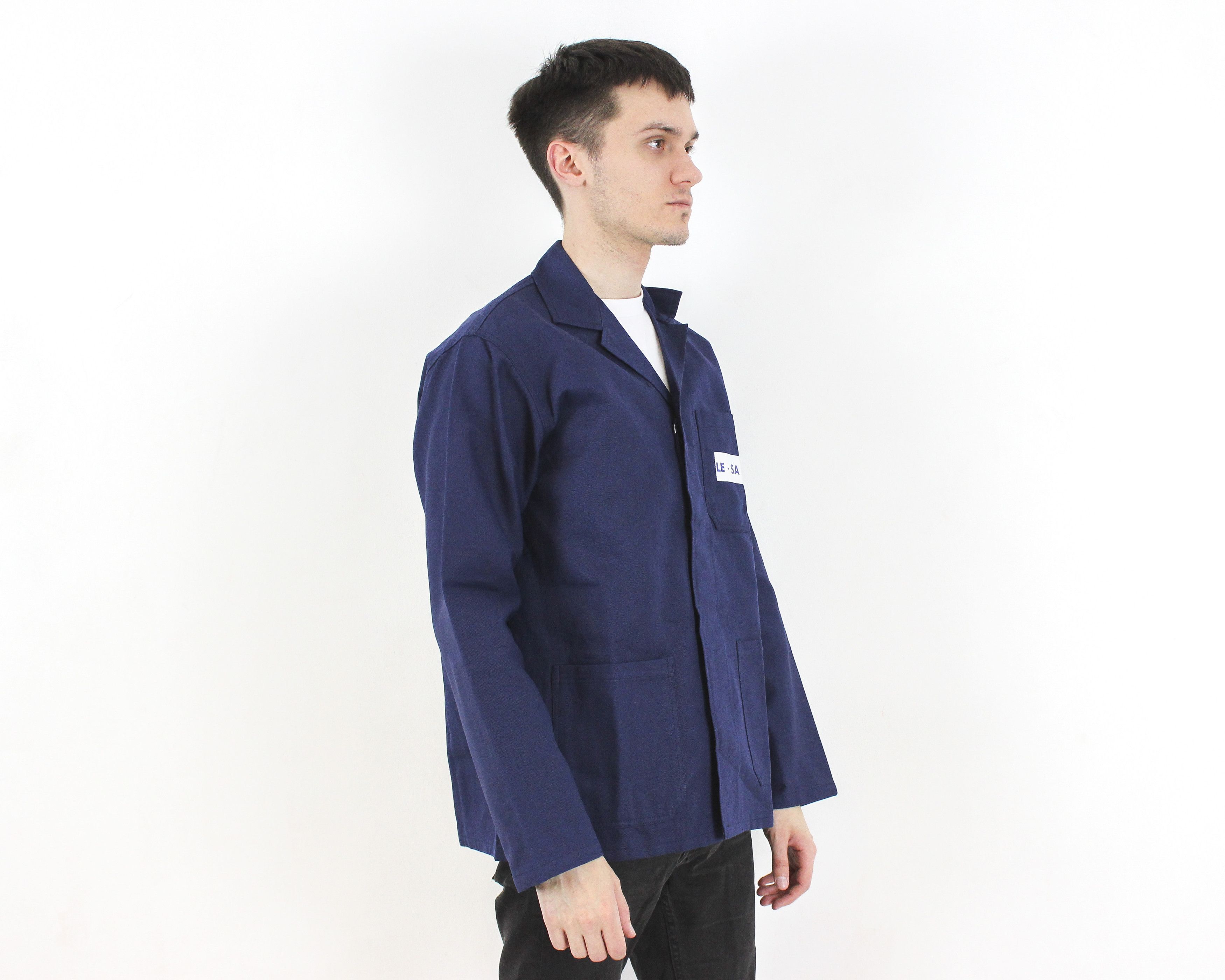 Japanese Brand GIACCA Sanfor M Work Jacket Coat French US 40 Utility Size US M / EU 48-50 / 2 - 3 Thumbnail