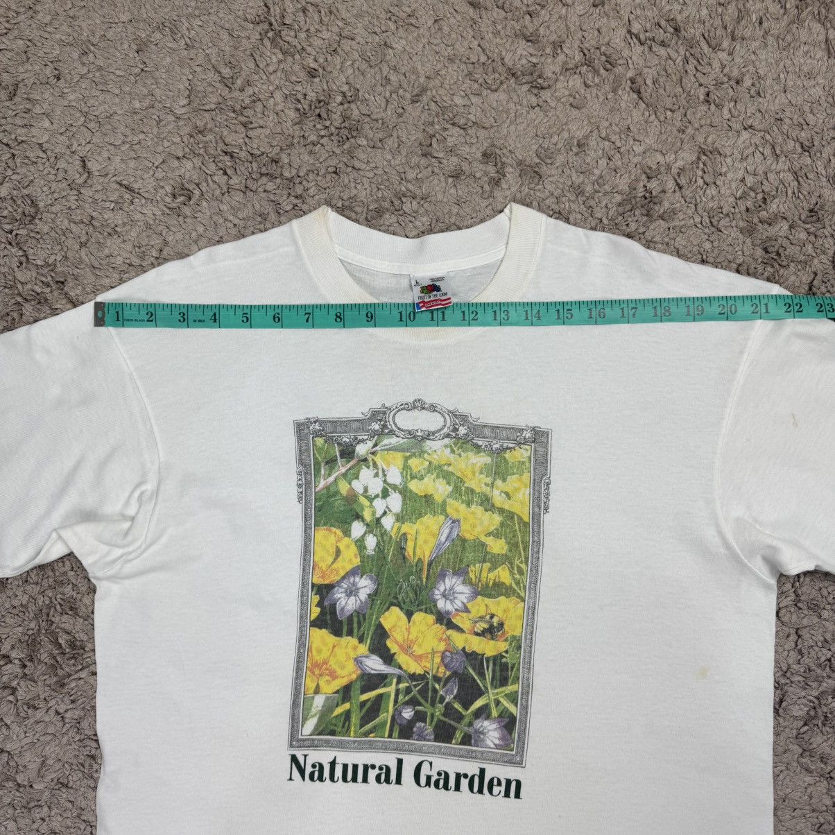 Vintage Vintage Art Natural Garden Flora T-shirt Size US L / EU 52-54 / 3 - 17 Thumbnail