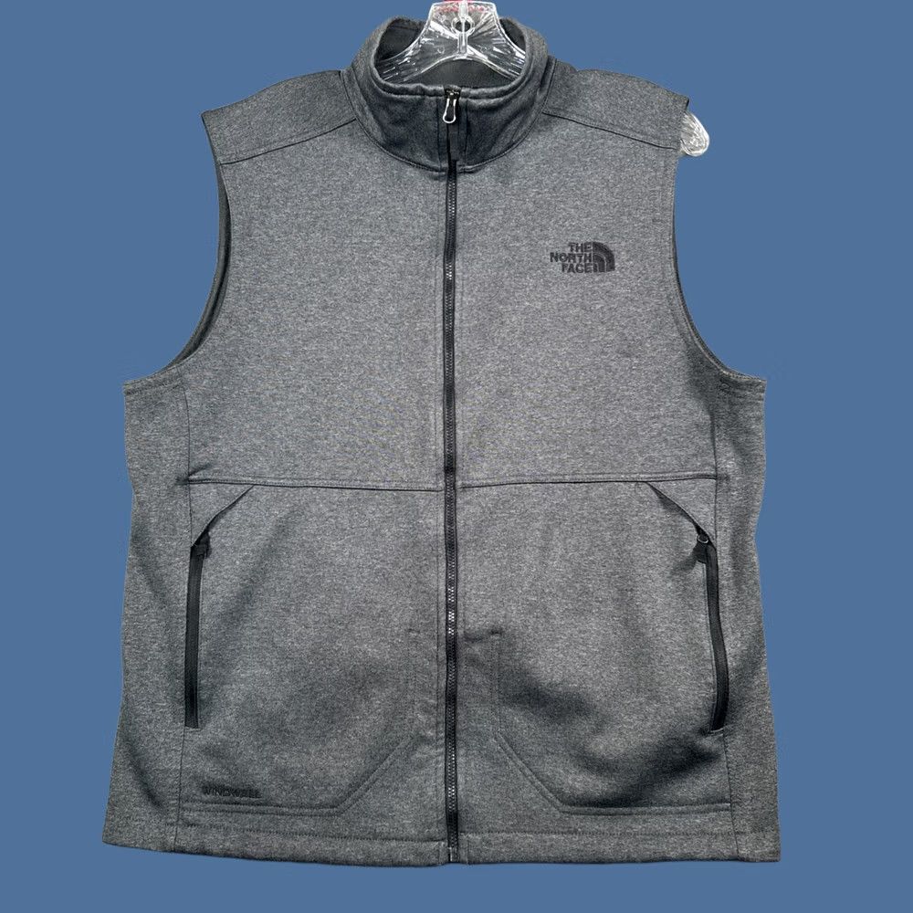 The North Face The North Face Apex Canyonwall Windwall Vest Mens M Gray Full Zip Pockets Size US M / EU 48-50 / 2 - 1 Thumbnail
