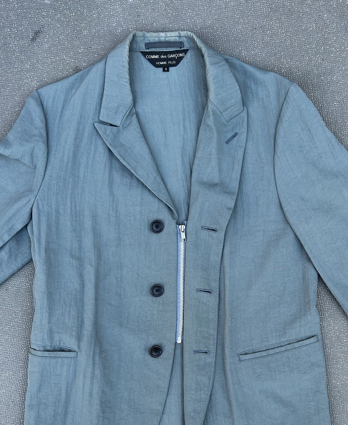 Comme des Garcons Homme Plus Comme Des Garçons Homme Plus over hem tailored blazer Size 42R - 5 Thumbnail