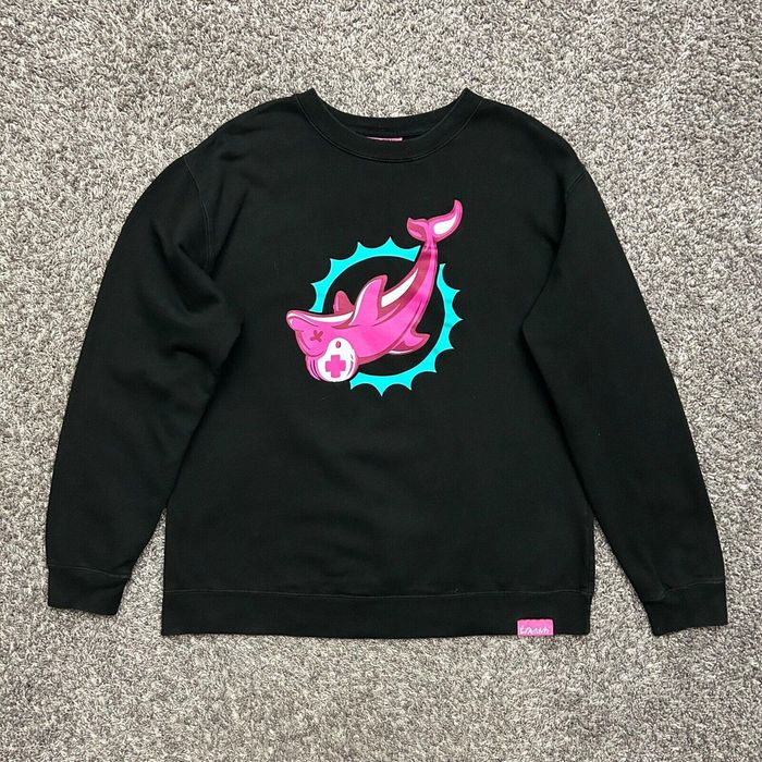 Pink best sale dolphin crewneck