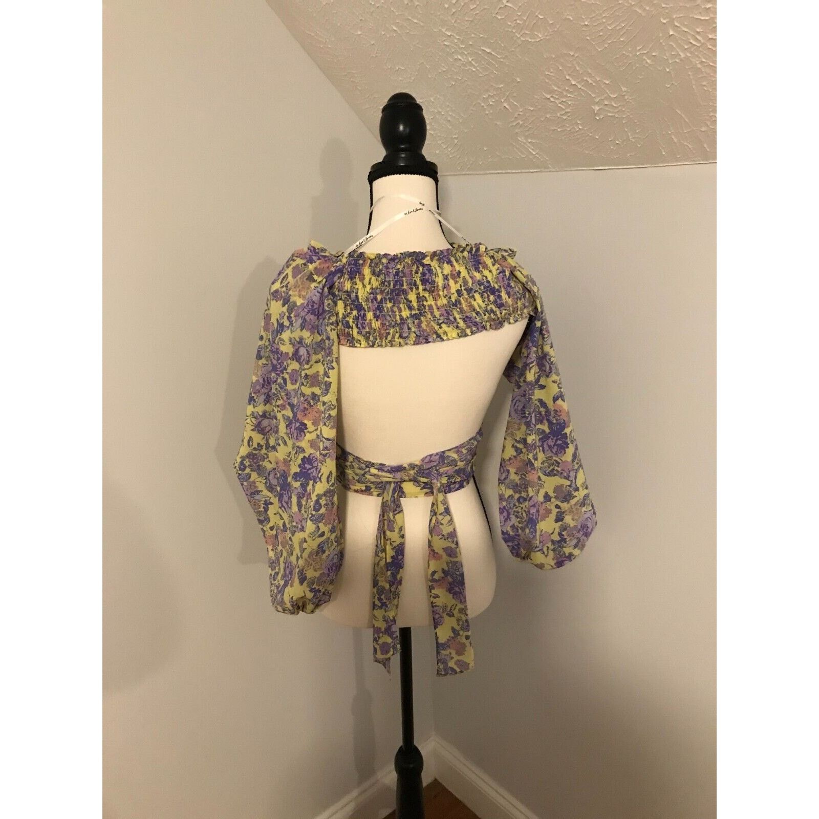 For Love & Lemons For Love & Lemons Maui Wrap Top - Size Small Size S / US 4 / IT 40 - 3 Thumbnail
