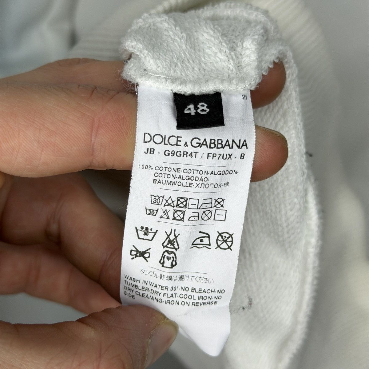 Dolce & Gabbana Vintage dolce & gabbana ace of spade hoodie Size US M / EU 48-50 / 2 - 12 Thumbnail