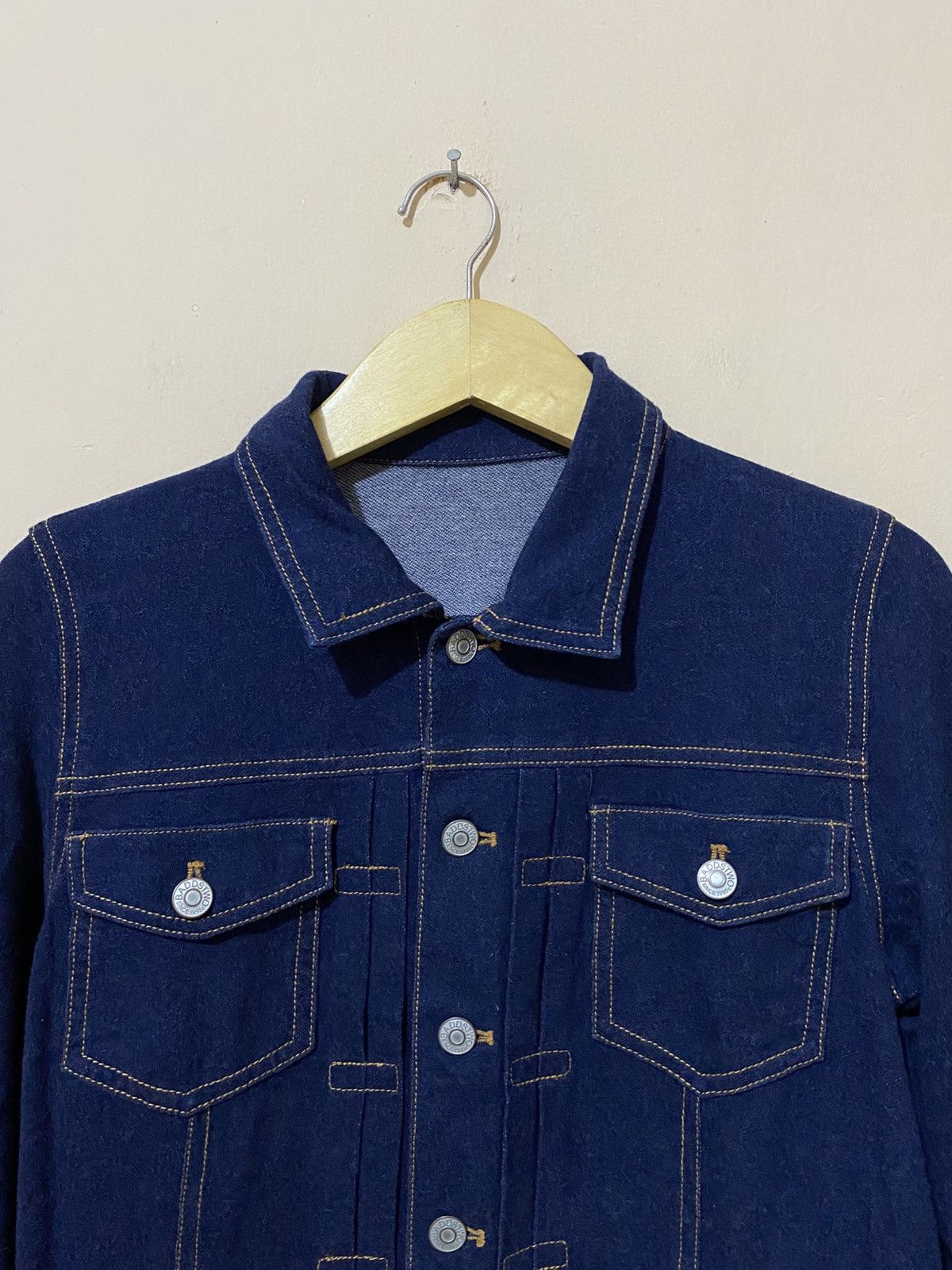 Japanese Brand 🇯🇵Ko’os Indigo Denim Jacket Size US XS / EU 42 / 0 - 3 Thumbnail