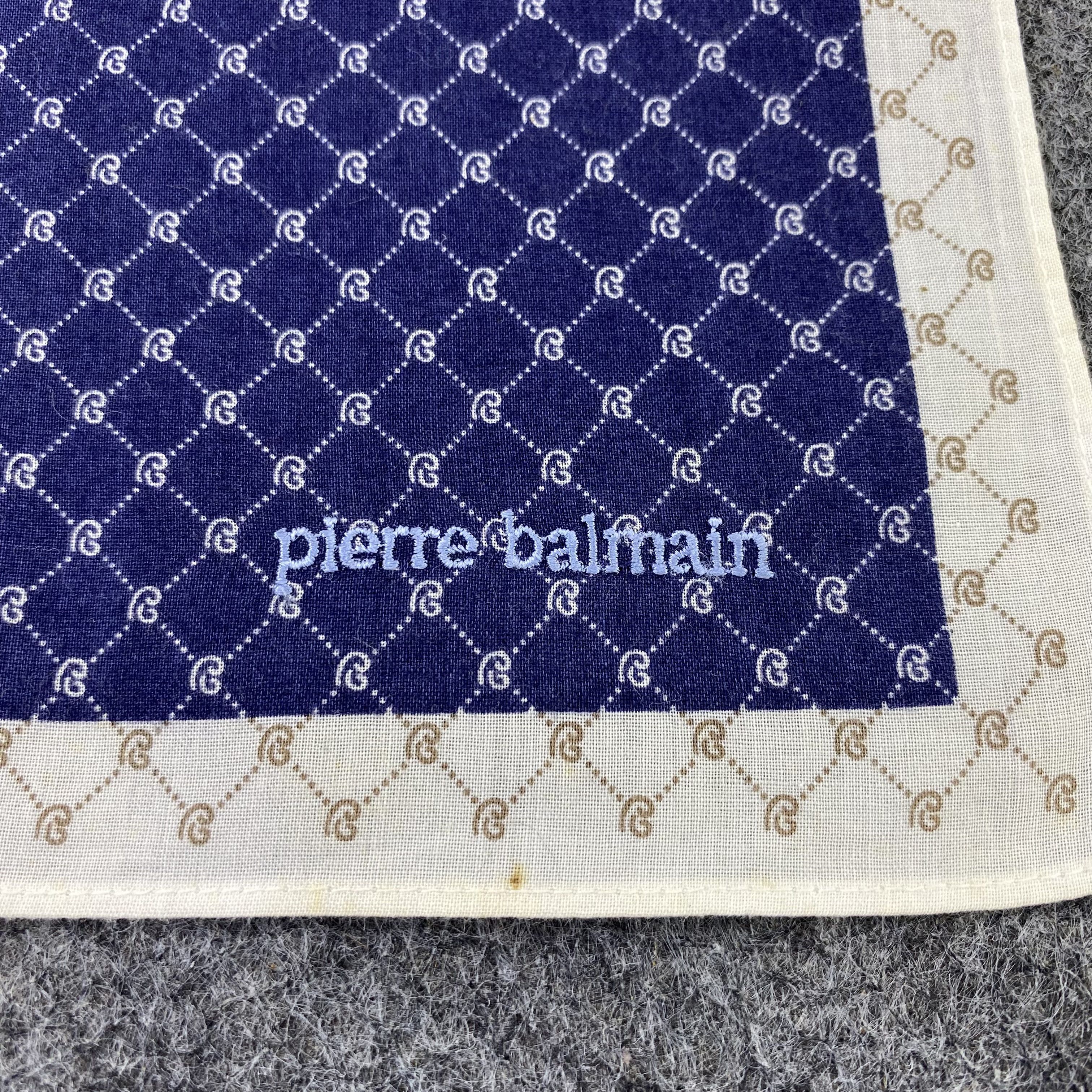Pierre Balmain Pierre Balmain Handkerchief / Bandana / Neckerchief -B702 Size ONE SIZE - 5 Thumbnail