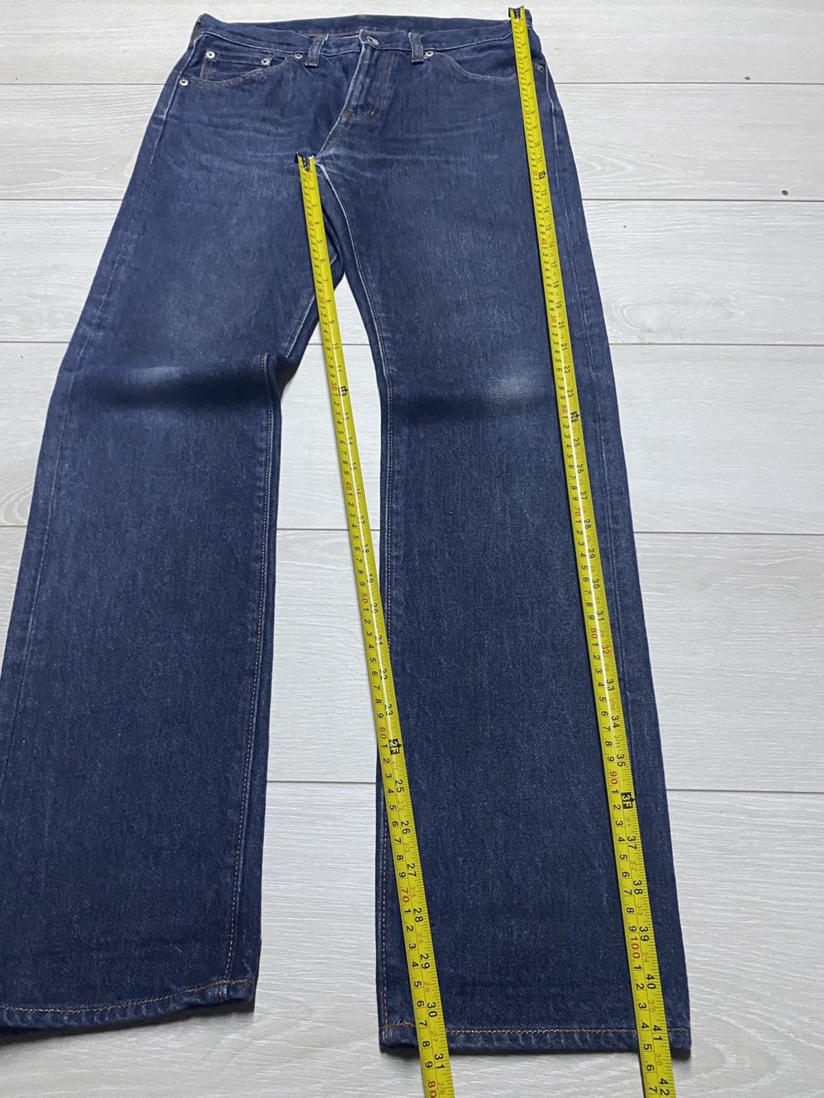 GU × Undercover Vintage Gu Denim Slim Fit Skinny Jeans Size US 30 / EU 46 - 10 Thumbnail