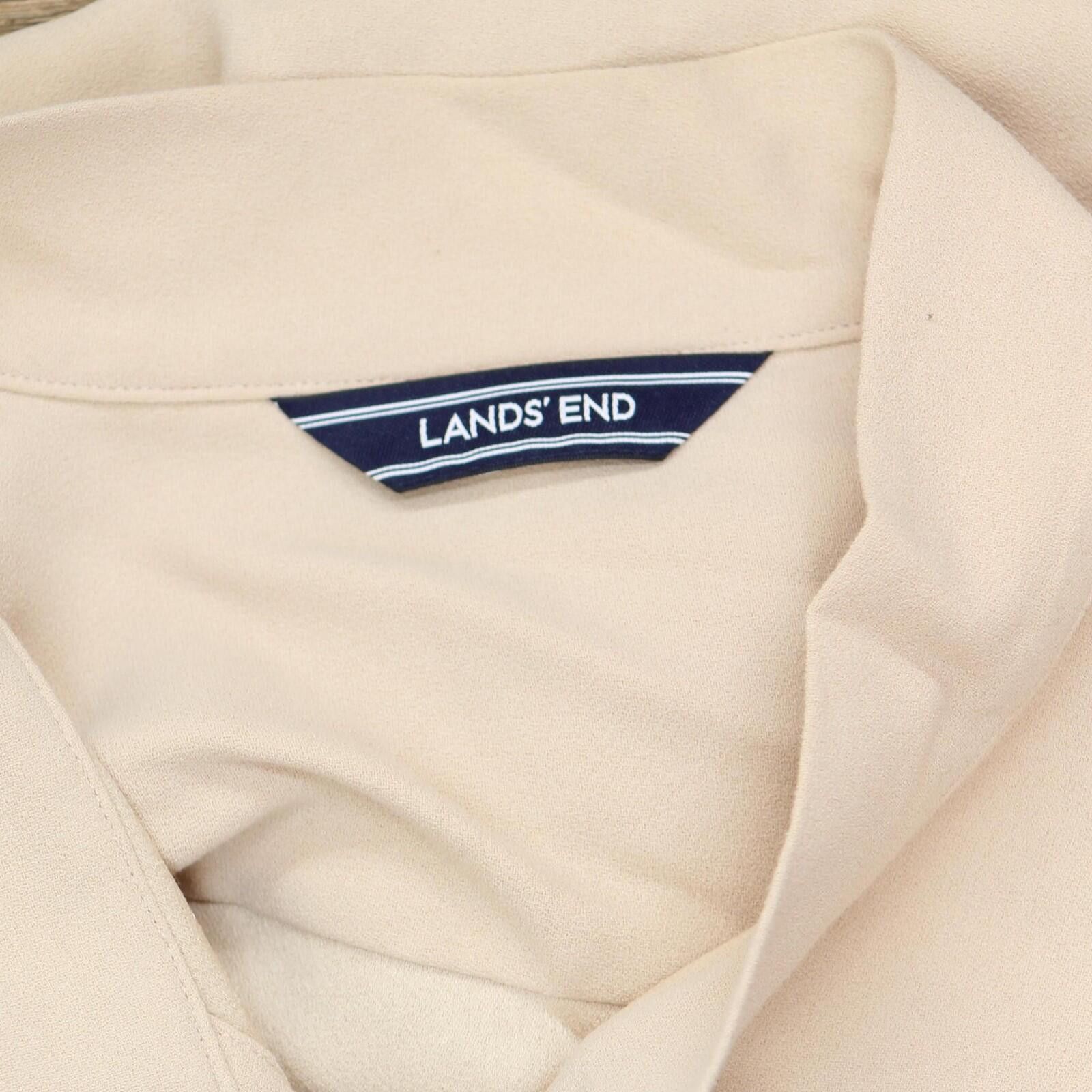 Lands' End Lands' End Blouse 503277-sample 2 Tall Opulent Pearl Brown Size XS / US 0-2 / IT 36-38 - 3 Thumbnail