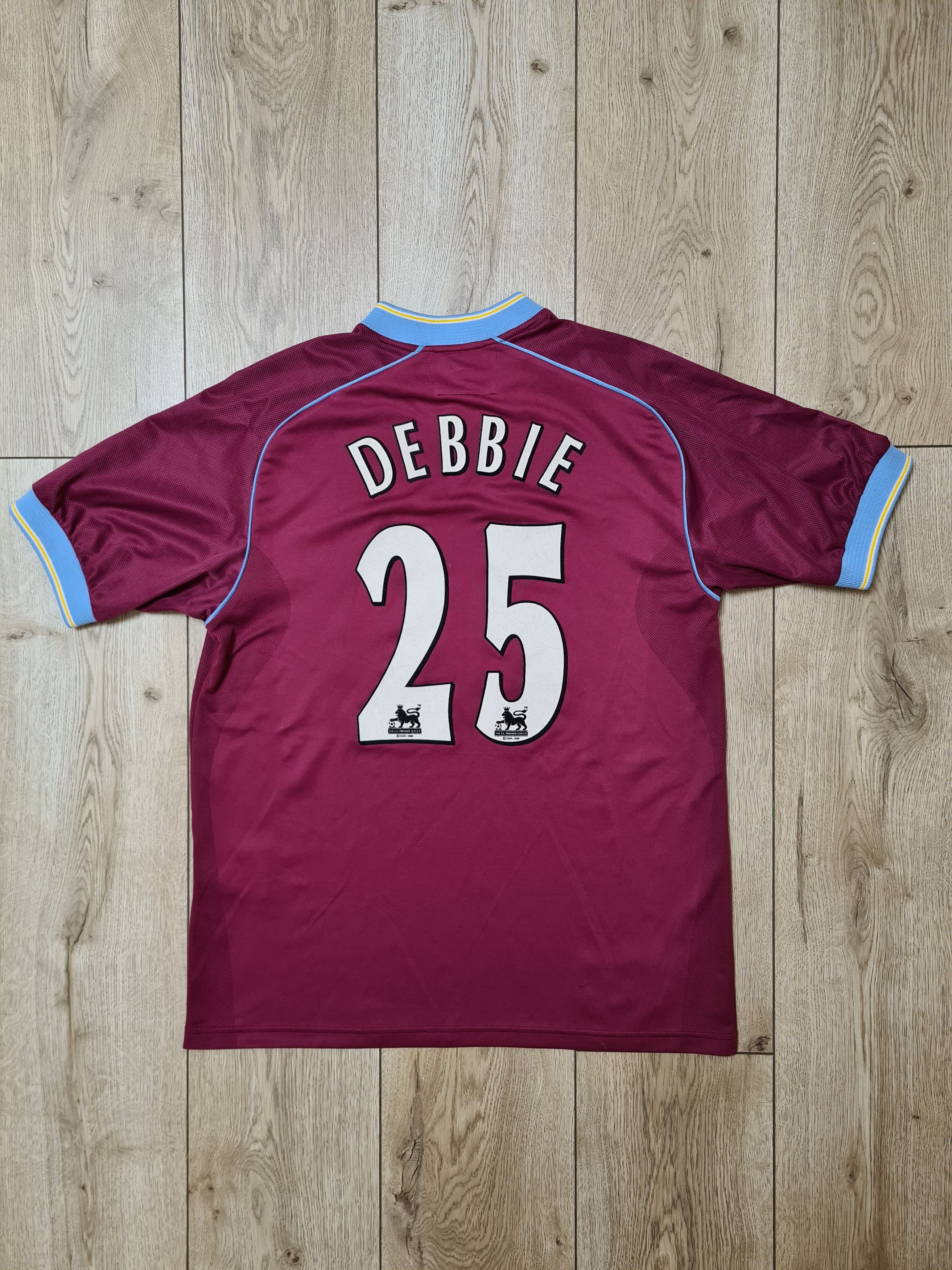 All Sport ASTON VILLA 2001 2002 HOME FOOTBALL SHIRT SOCCER JERSEY Size US M / EU 48-50 / 2 - 2 Thumbnail