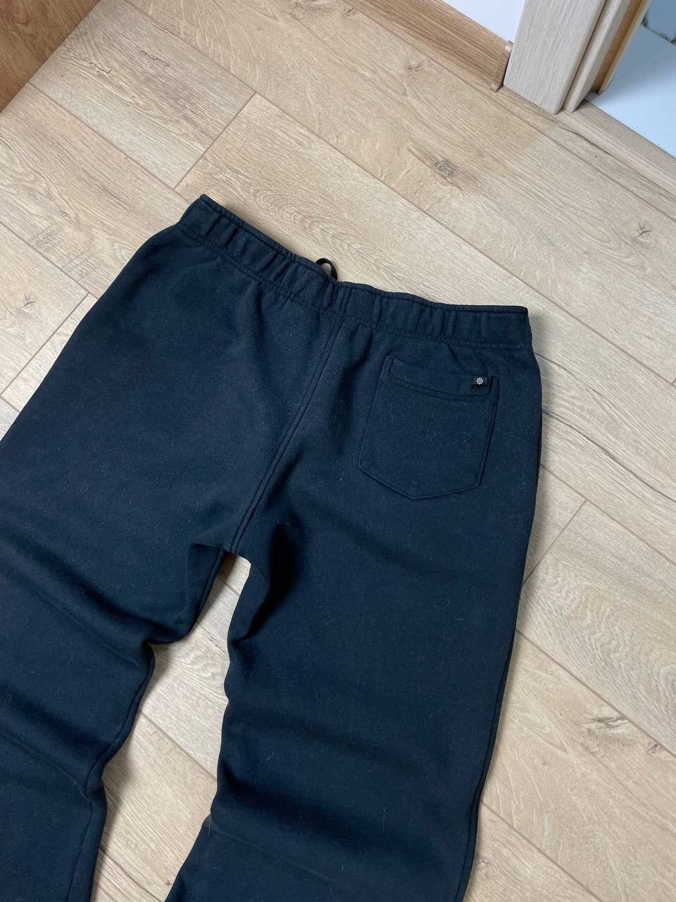 Nike × Vintage Vintage Nike 90’s Y2K Style Black Drill Sweatpants Rap Pants Size US 34 / EU 50 - 11 Thumbnail
