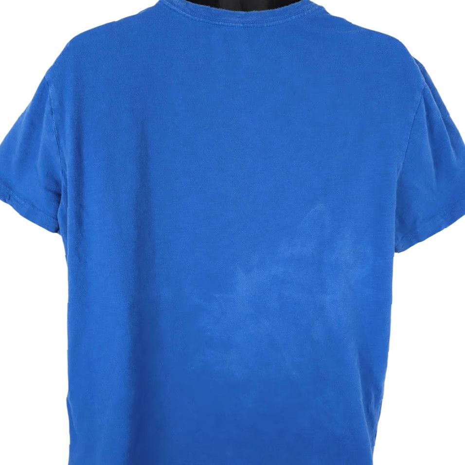 Lucky Brand Lucky Brand Bone Riders MC T Shirt Mens XL Blue Short Sleeve Crew Neck Cotton Size US XL / EU 56 / 4 - 4 Thumbnail