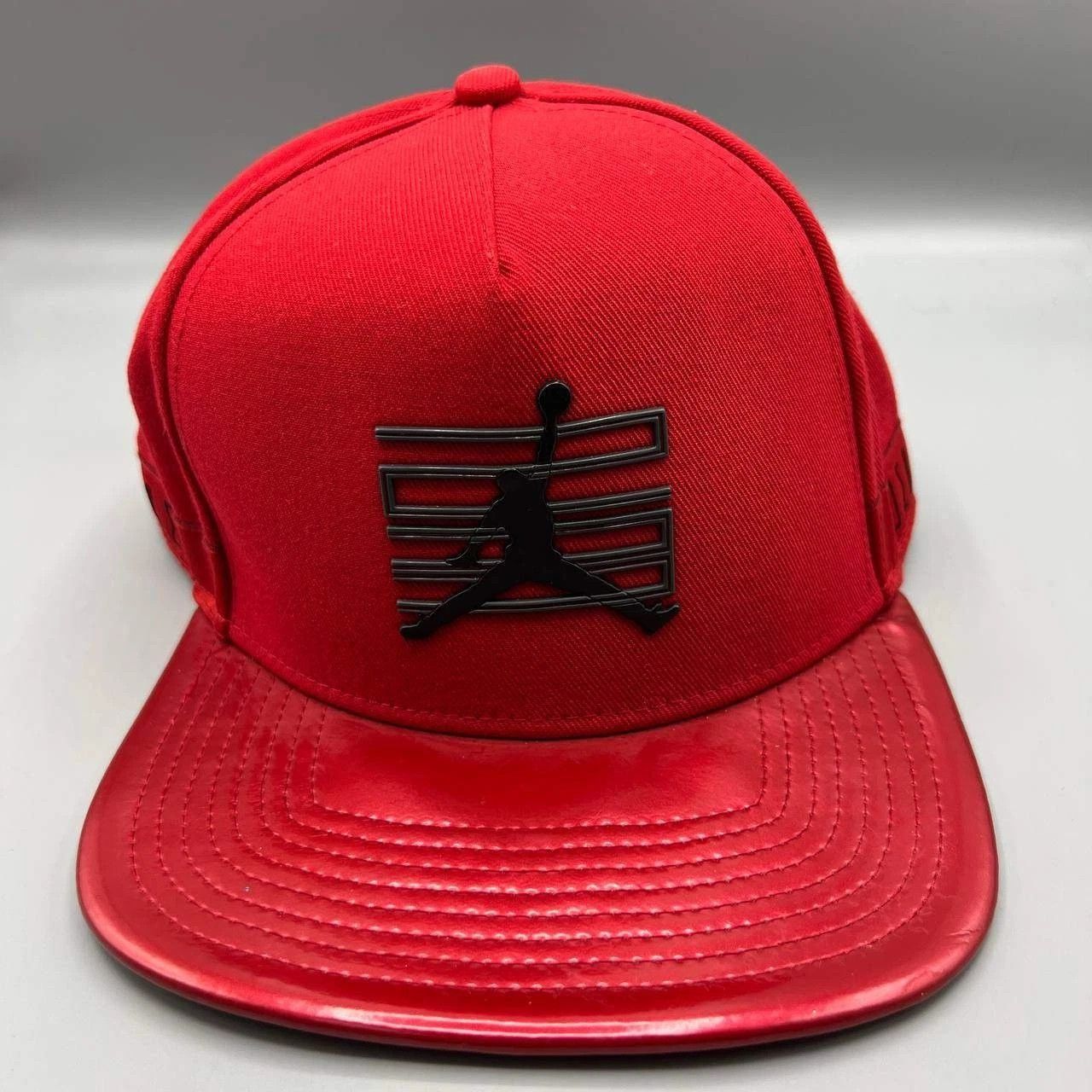 Jordan Brand Air Jordan 11 Hat Men Red Win Like 96 Jumpman Snap Back Cap Size ONE SIZE - 1 Thumbnail
