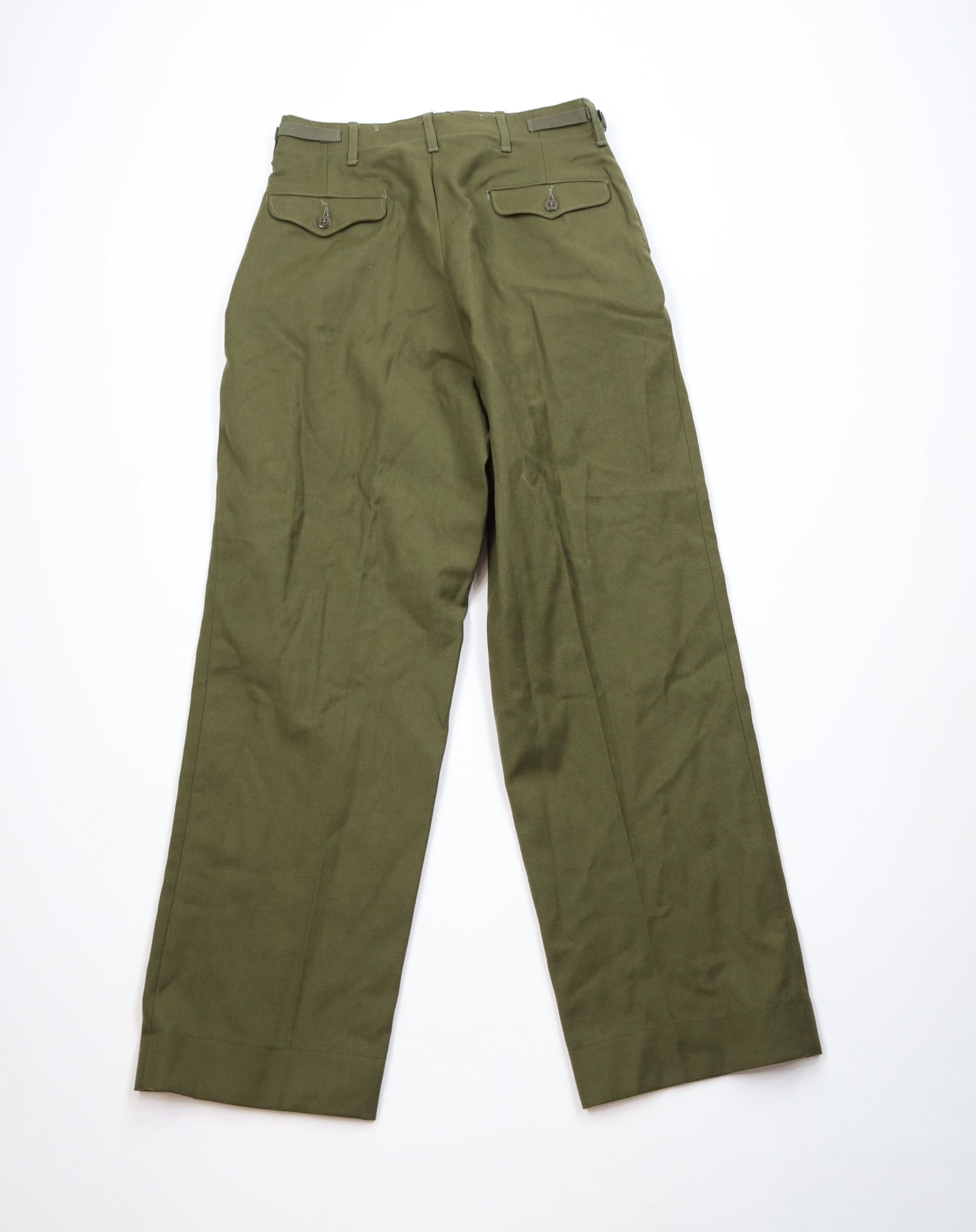 Vintage Vintage 50s Military Korean War 1951 Wide Leg Field Pants Size US 32 / EU 48 - 10 Thumbnail