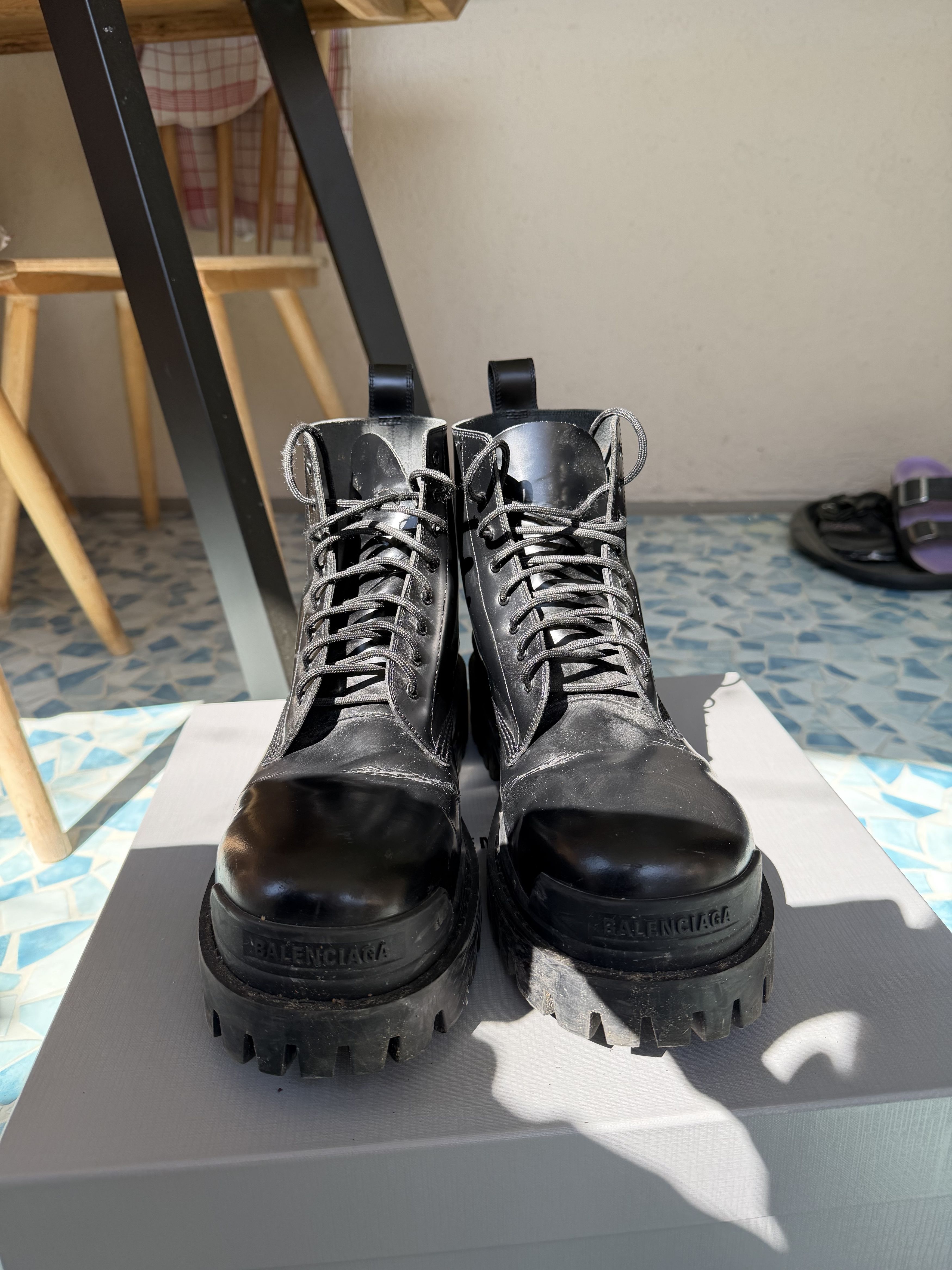 Balenciaga Balenciaga Strike Boots Size US 11 / EU 44 - 2 Thumbnail