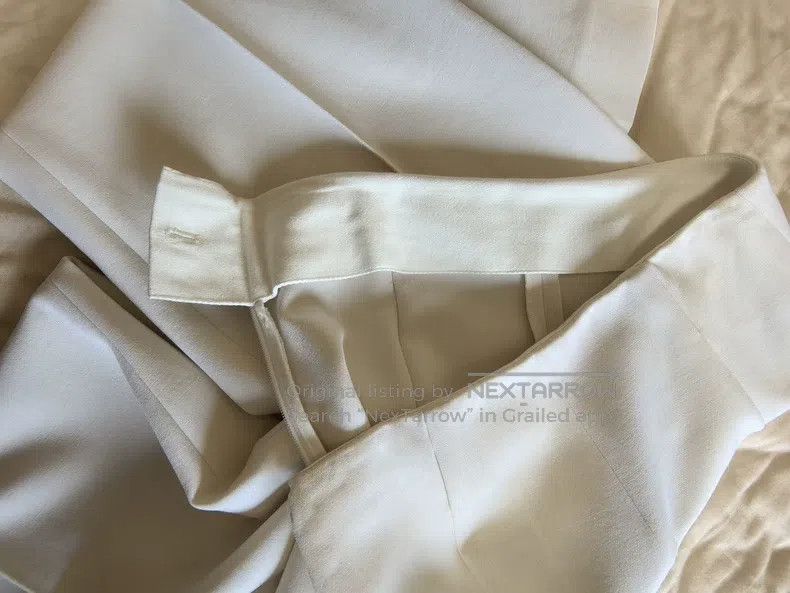 Other Hermes White Trousers Size 42" / US 20 - 6 Thumbnail