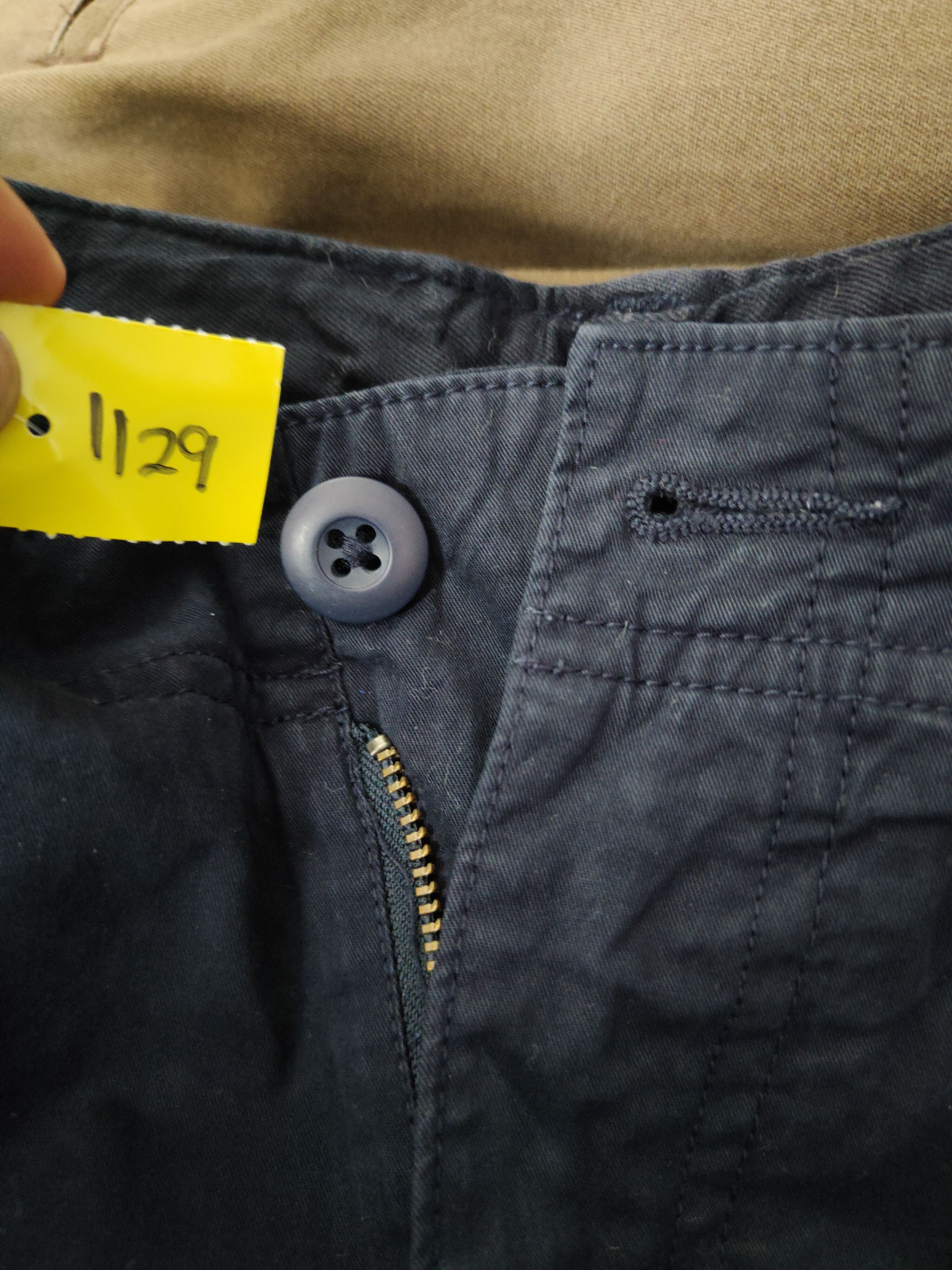 Japanese Brand DL Uniqlo Navy Multipocket Tactical Cargo Pants #1129 Size US 31 - 14 Thumbnail