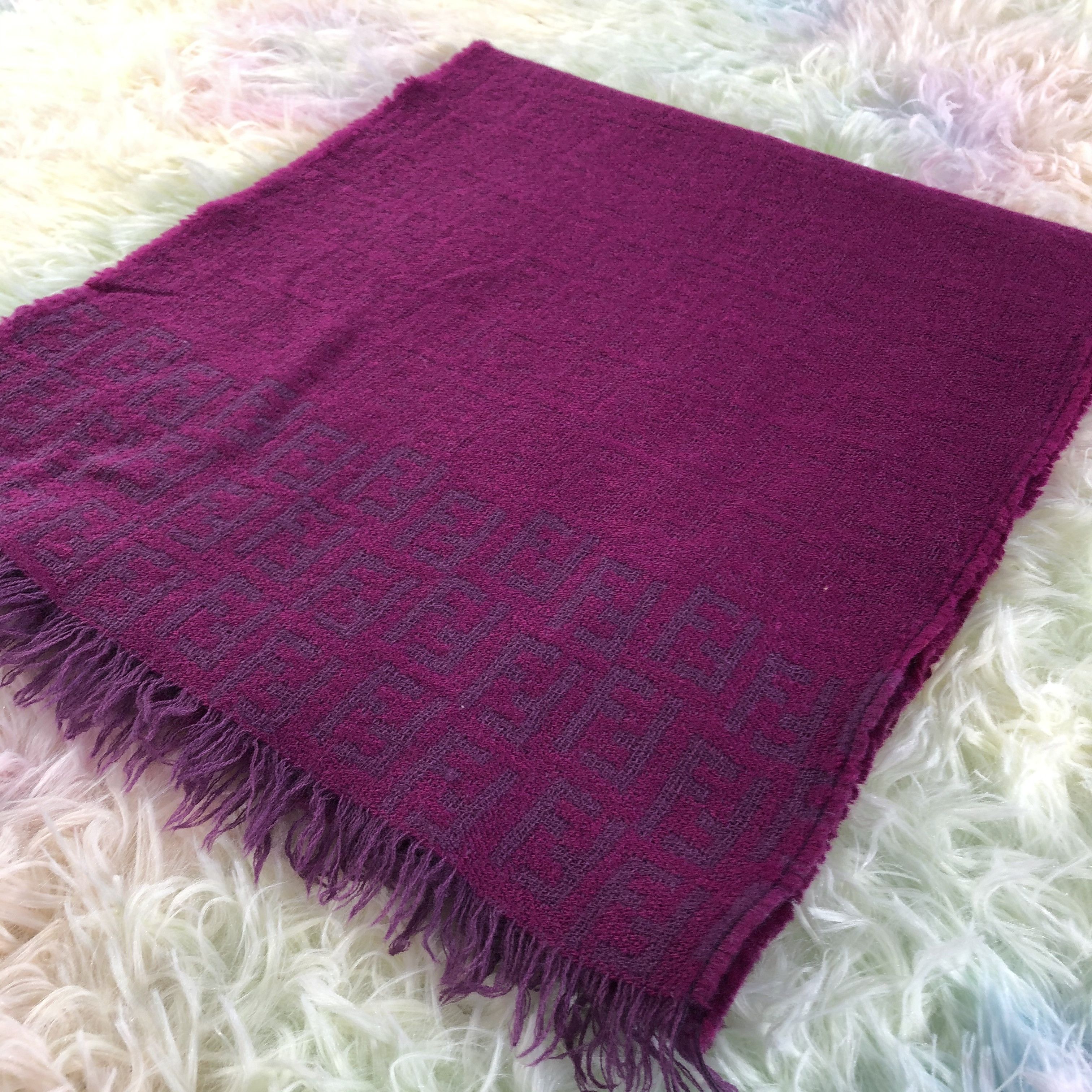 Vintage Fendi Scarf / Muffler / Neckwear Size ONE SIZE - 3 Thumbnail