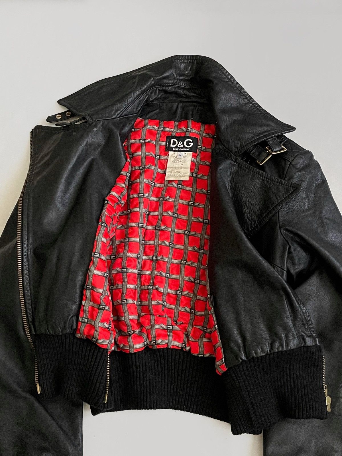 Dolce & Gabbana Dolce Gabbana leather biker jacket Size S / US 4 / IT 40 - 10 Thumbnail