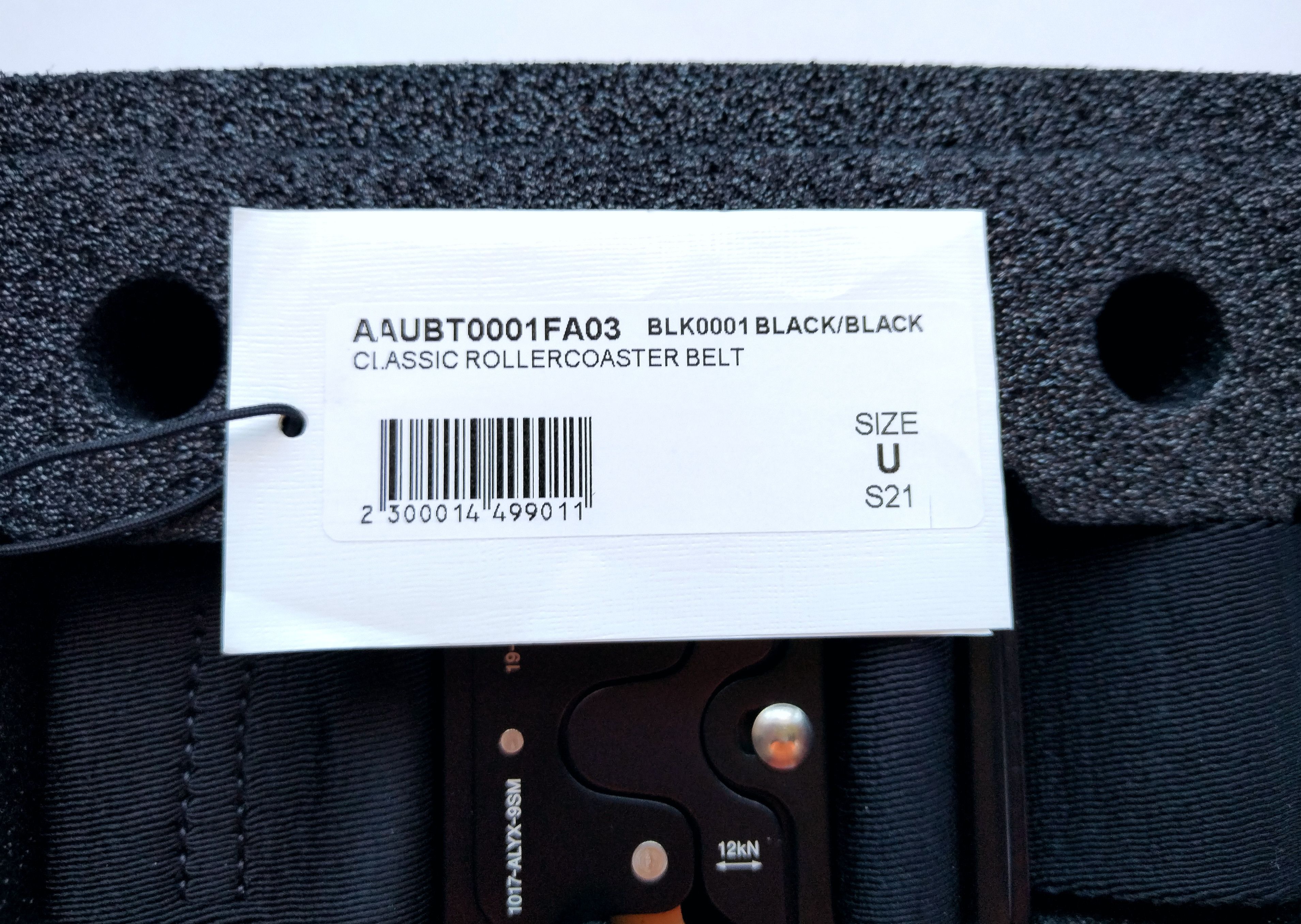 1017 ALYX 9SM Classic rollercoaster belt Size ONE SIZE - 9 Thumbnail