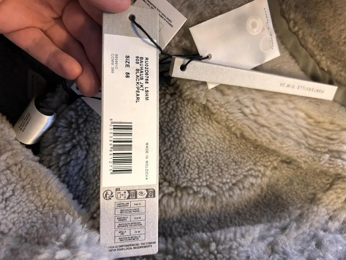 Rick Owens Rick Owens Bauhaus Sheepskin Jacket Size US XL / EU 56 / 4 - 18 Thumbnail