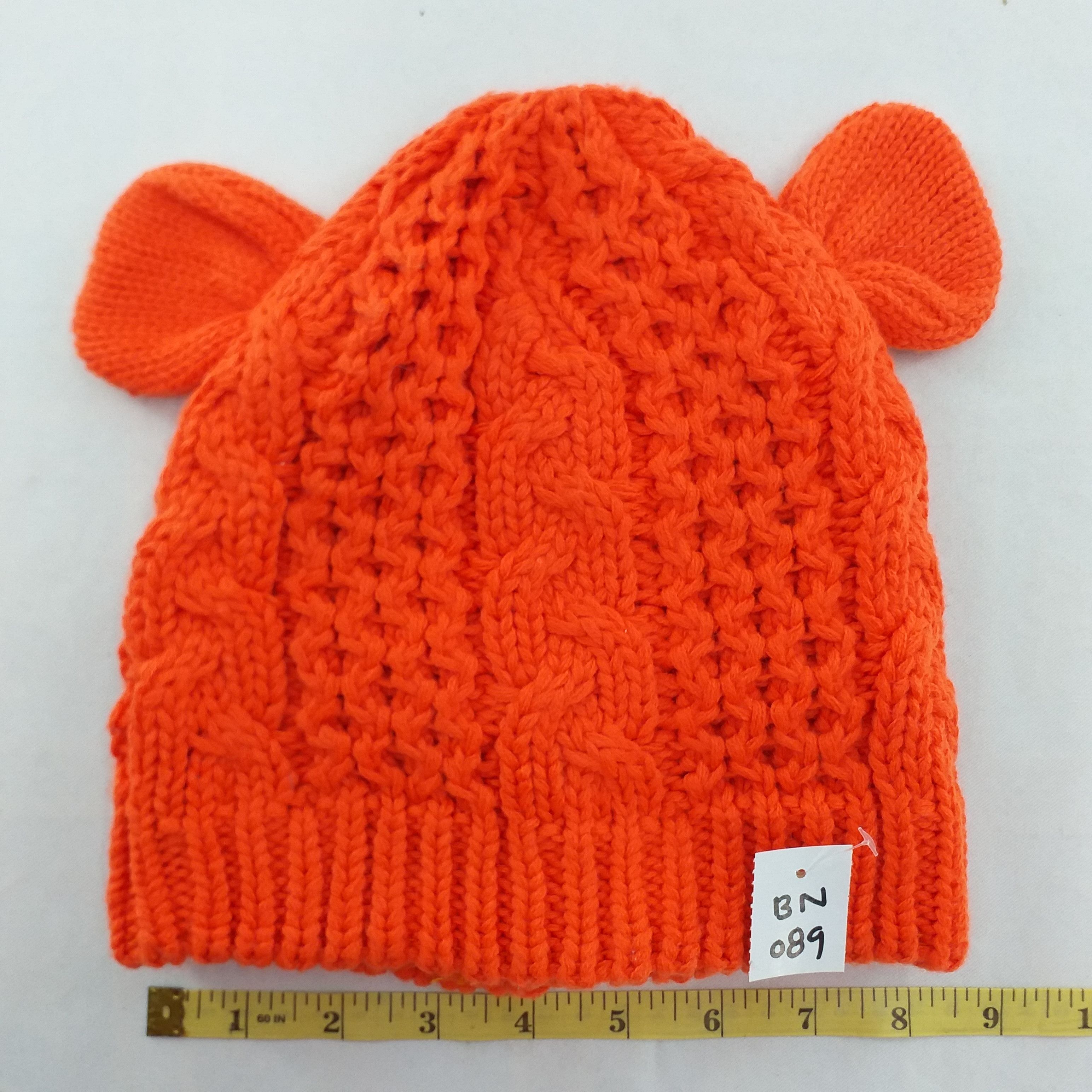 Japanese Brand Plain Ear Style Snow Cap Beanie Hat -BN089 Size ONE SIZE - 3 Thumbnail