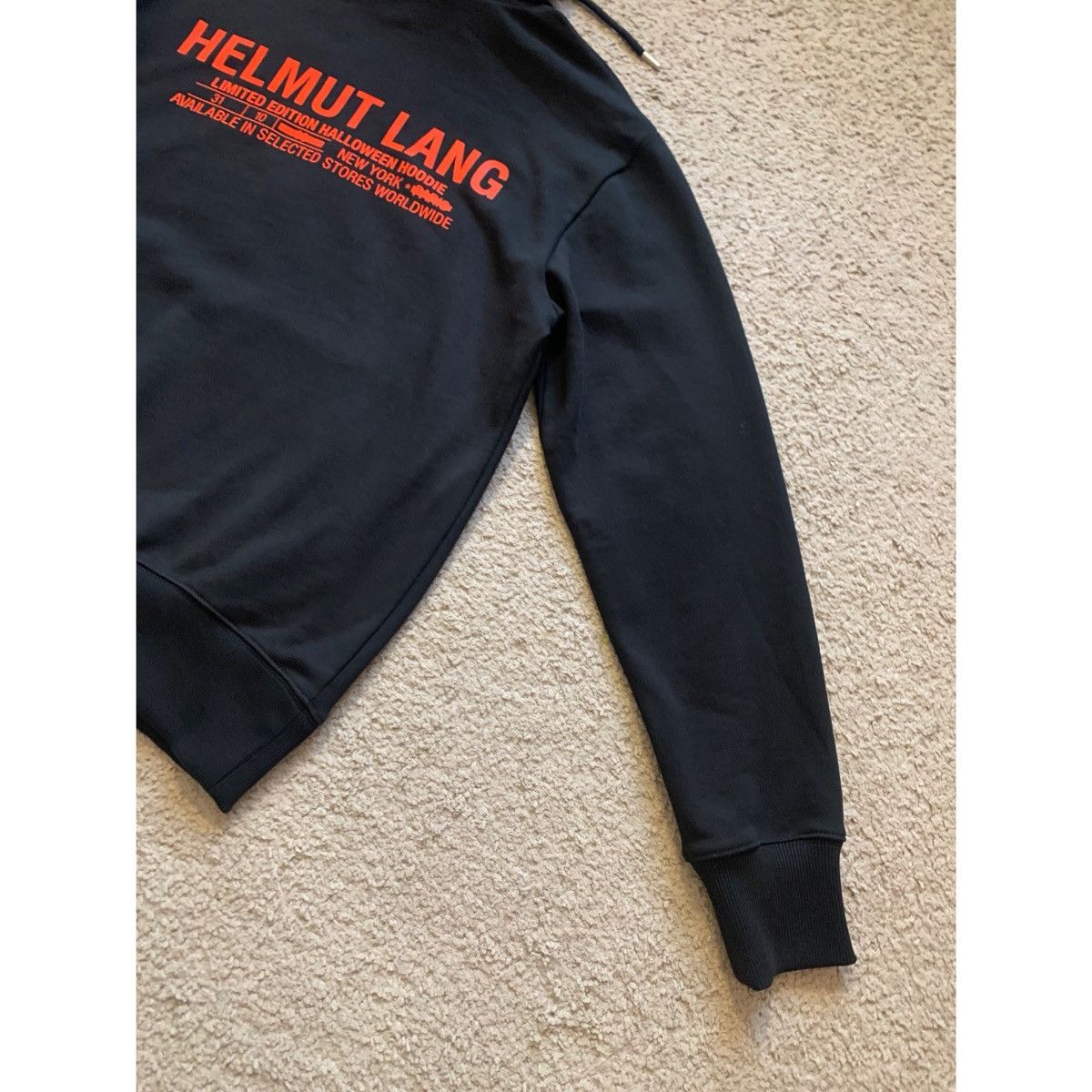 Helmut Lang HELMUT LANG LIMITED EDITION HALLOWEEN HOODIE Size US S / EU 44-46 / 1 - 11 Thumbnail