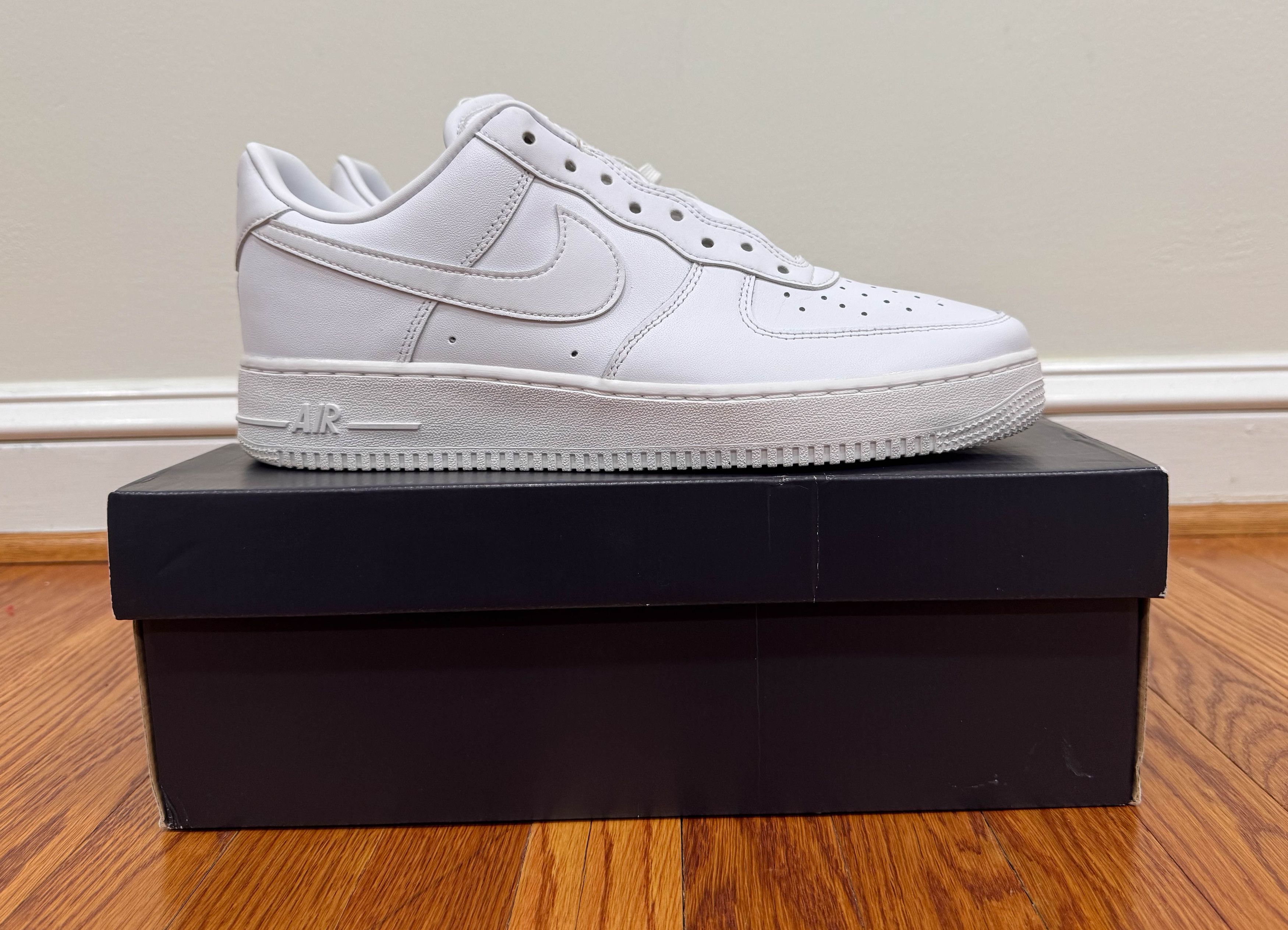 Nike Nike Air Force 1 Low '07 Fresh White Size US 10.5 / EU 43-44 - 3 Thumbnail
