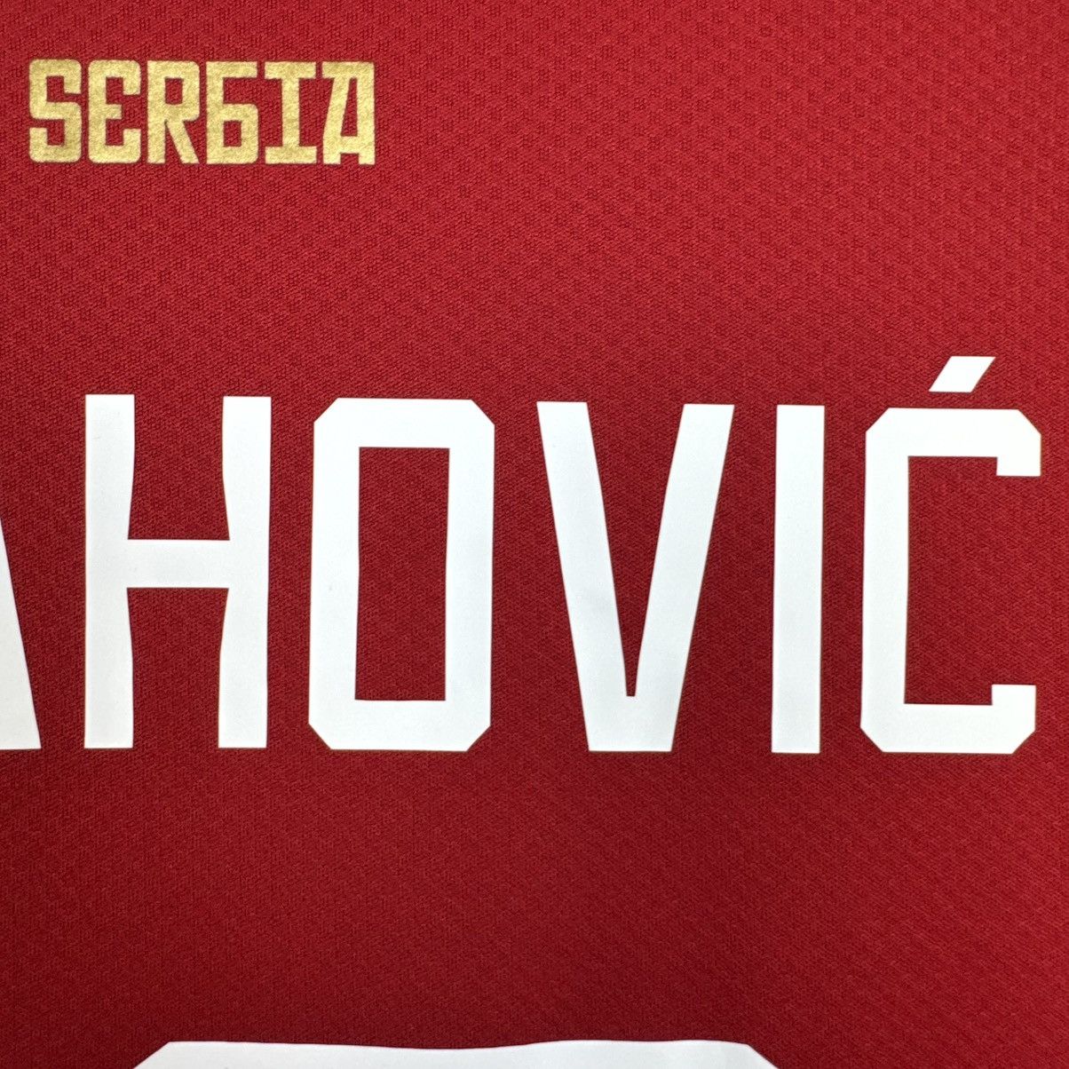Puma SERBIA 2022 2023 HOME FOOTBALL SOCCER JERSEY #18 VLAHOVIC Size US M / EU 48-50 / 2 - 17 Thumbnail