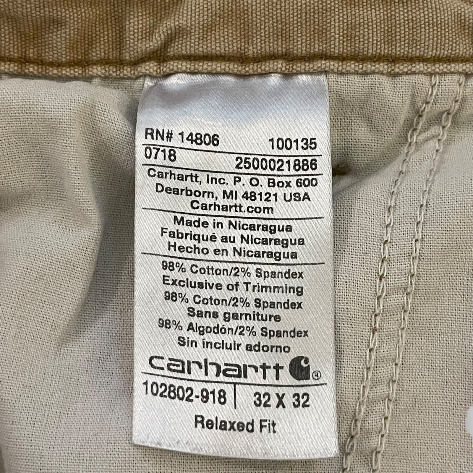 Carhartt Vintage Carhartt Double Front – Distressed Rugged Streetwear Size US 32 / EU 48 - 7 Thumbnail