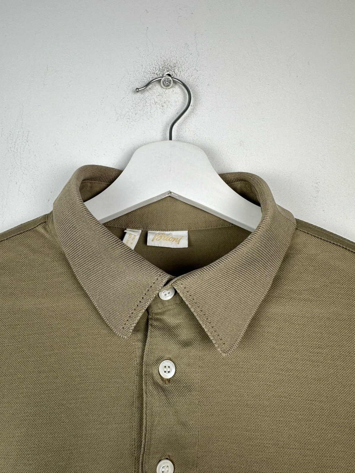Brioni Brioni Pocket Polo T Shirt Size US XL / EU 56 / 4 - 4 Thumbnail