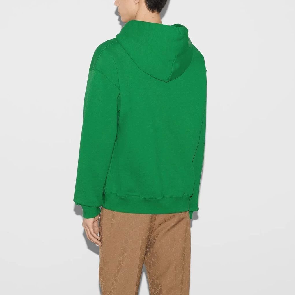 Gucci o1mt1gz0325 Hoodie in Green Size US S / EU 44-46 / 1 - 5 Thumbnail