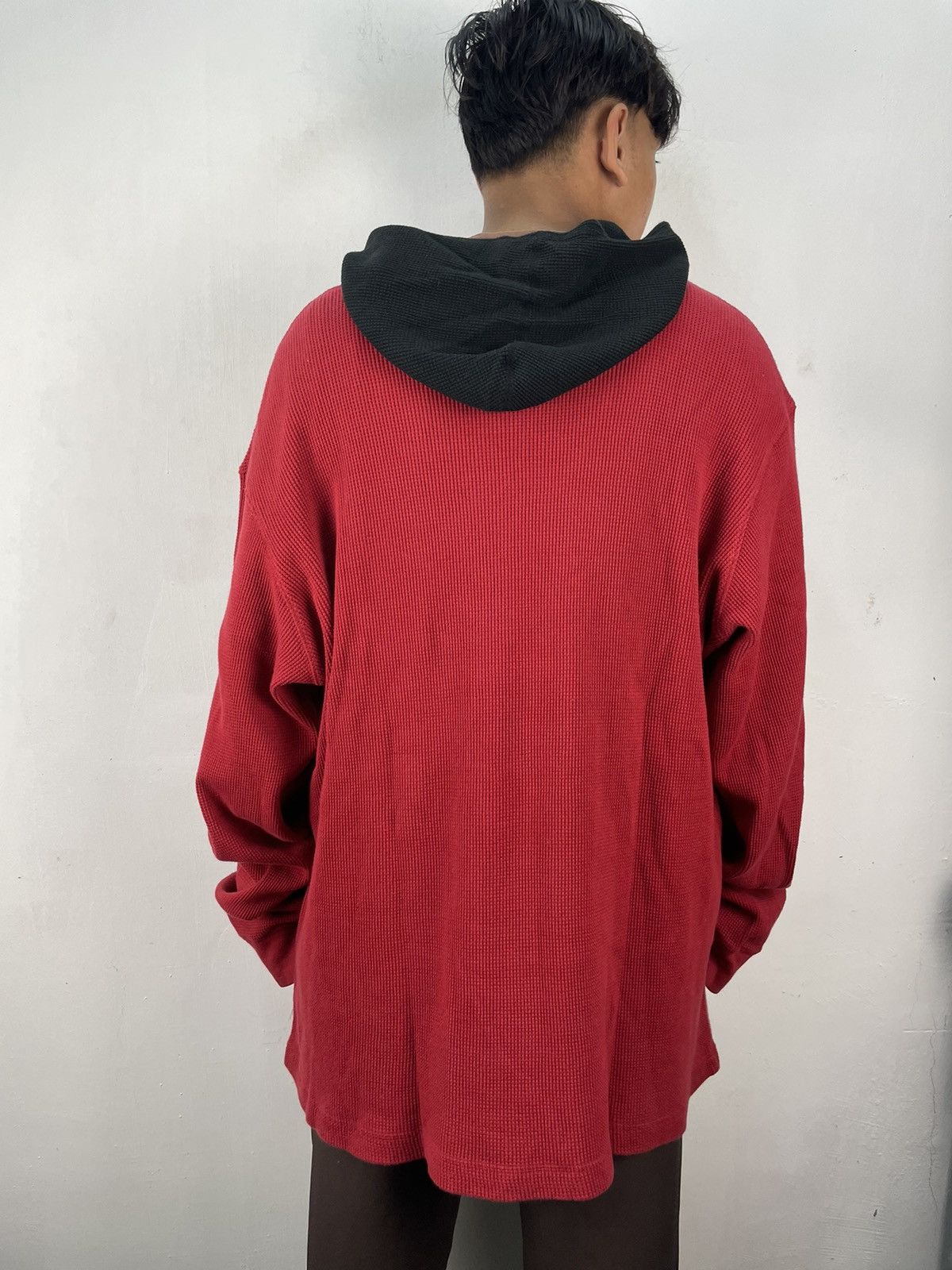 Ralph Lauren Vintage Polo Ralph Lauren Hoodie Waffle Knit Size 2XL Size US XXL / EU 58 / 5 - 5 Thumbnail