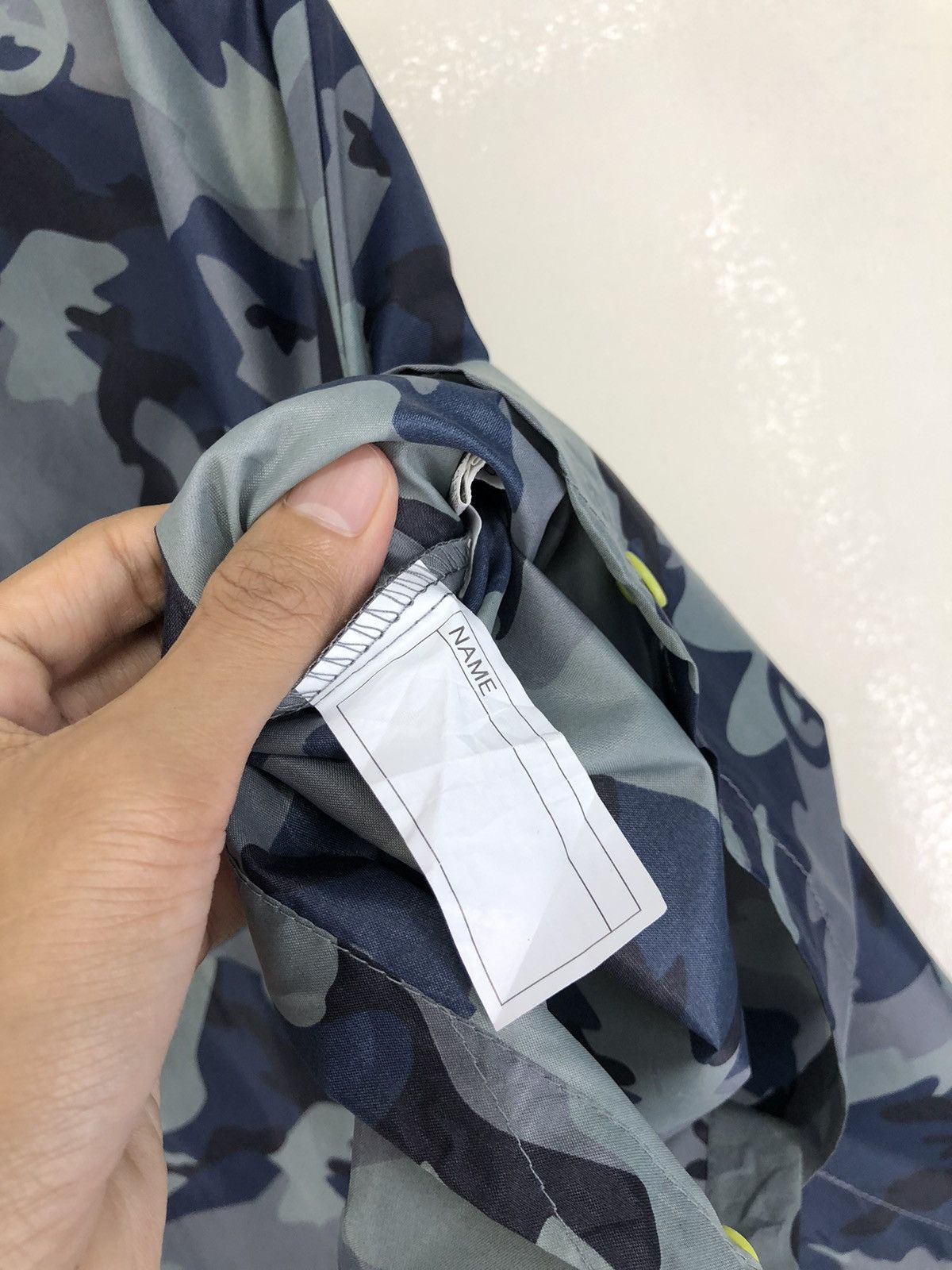 Japanese Brand Outdoor Camo Poncho Raincoat Size US M / EU 48-50 / 2 - 10 Thumbnail