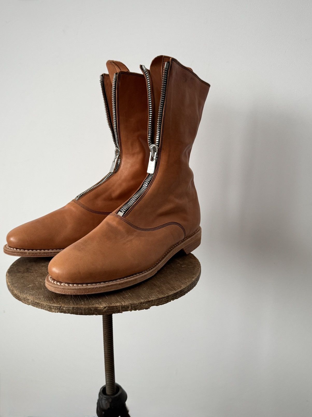 Guidi Guidi '310' Soft Horse Ankle Boots Size US 7 / EU 40 - 1 Thumbnail