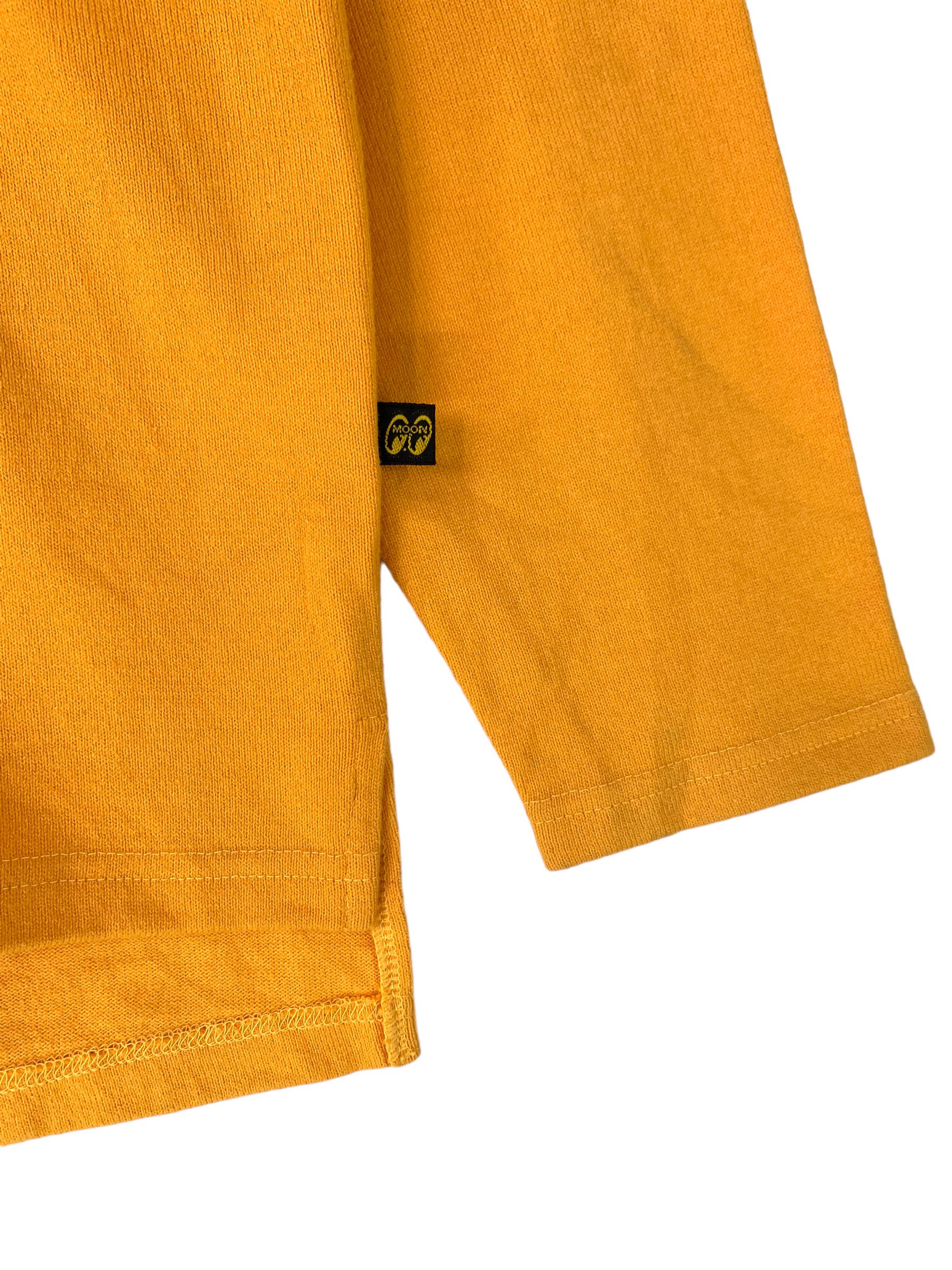 Mooneyes pinstripe logo vintage longsleeve tshirt