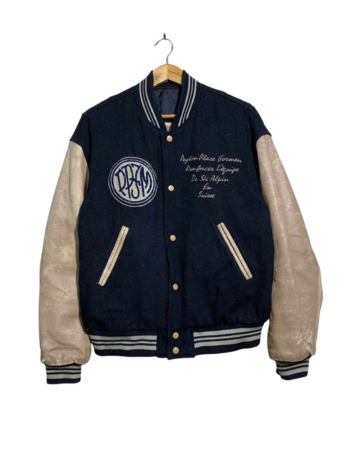 PPFM 🔥VTG PPFM VARSITY JACKETS WOOL/LEATHER Size US L / EU 52-54 / 3 - 1 Thumbnail