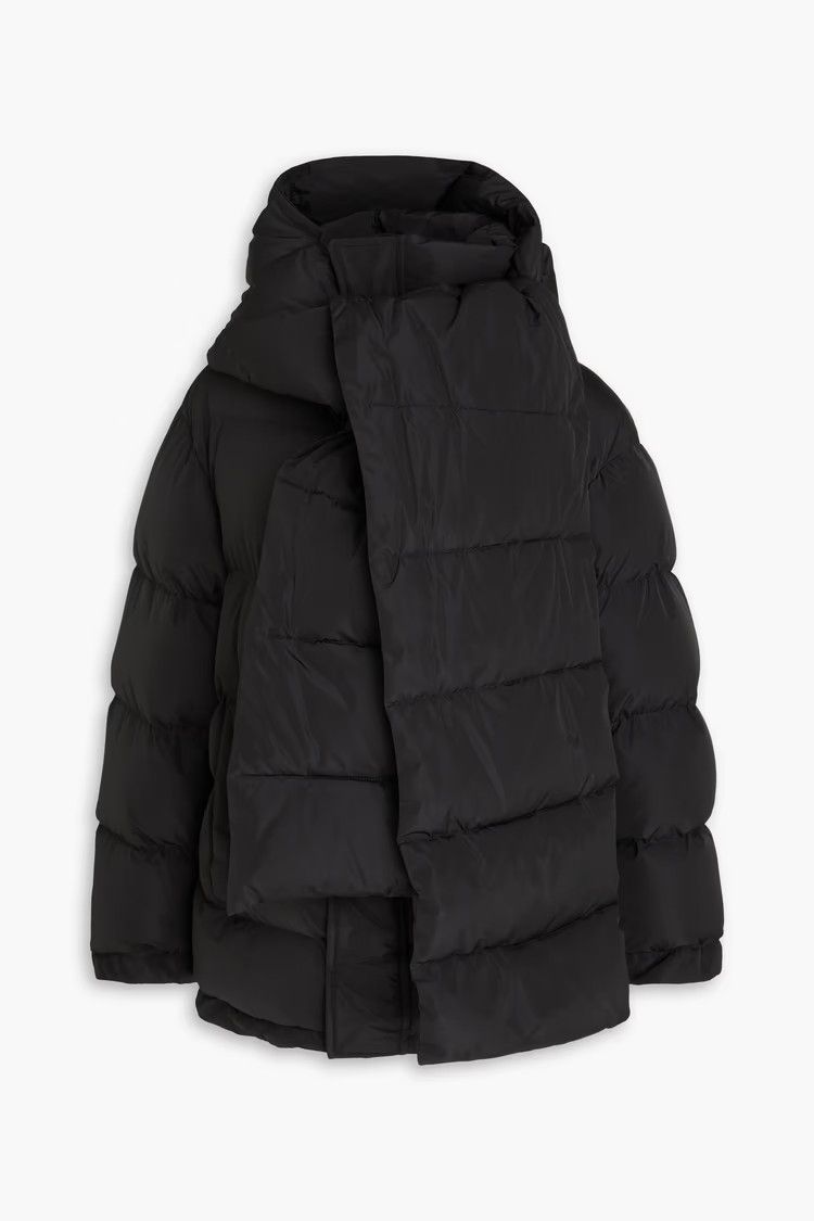 Balenciaga Balenciaga Raglan One Layer Coat In Black/Grey