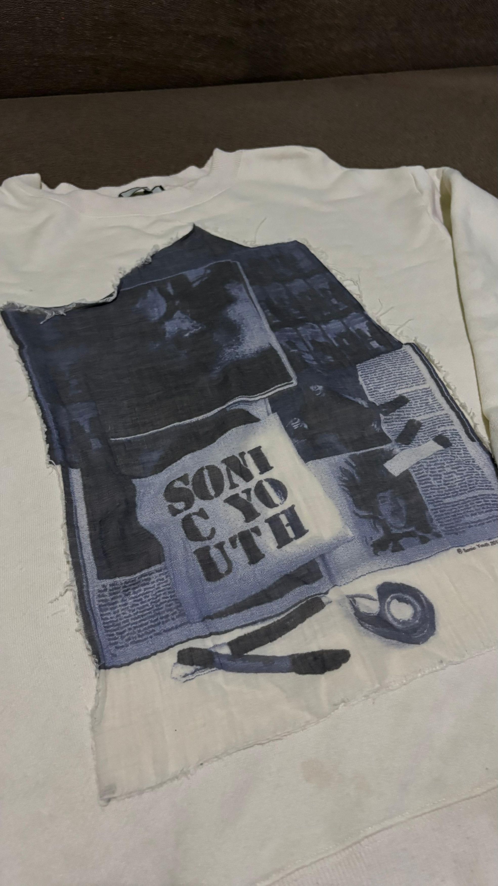 Band Tees Rare Sonic Youth Crewneck Jouetie 2018 dinosaur jr Size US XL / EU 56 / 4 - 6 Thumbnail