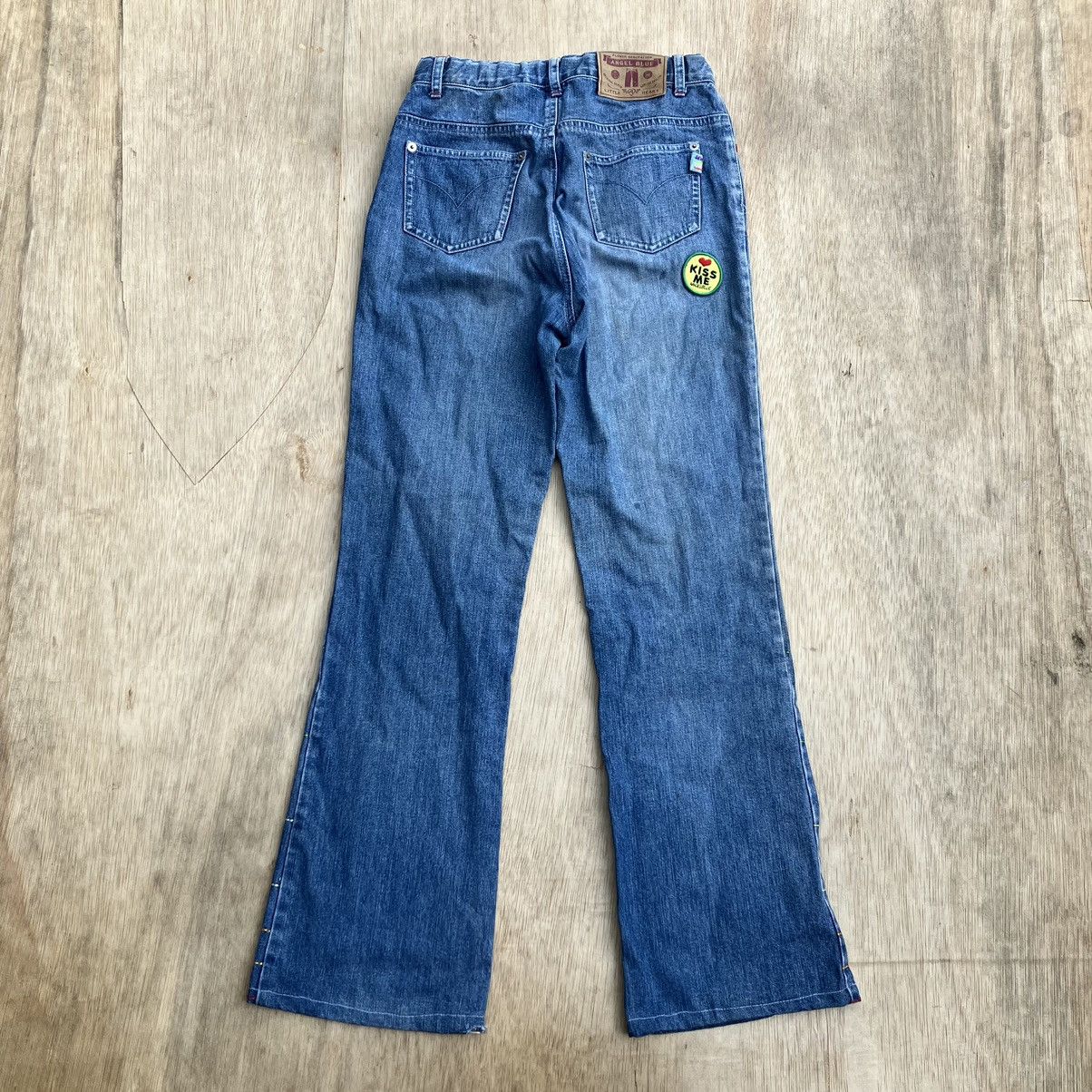Angel Blue ANGEL BLUE PATCHWORK DENIM YOUTH WOMEN Size 26" / US 2 / IT 38 - 11 Thumbnail