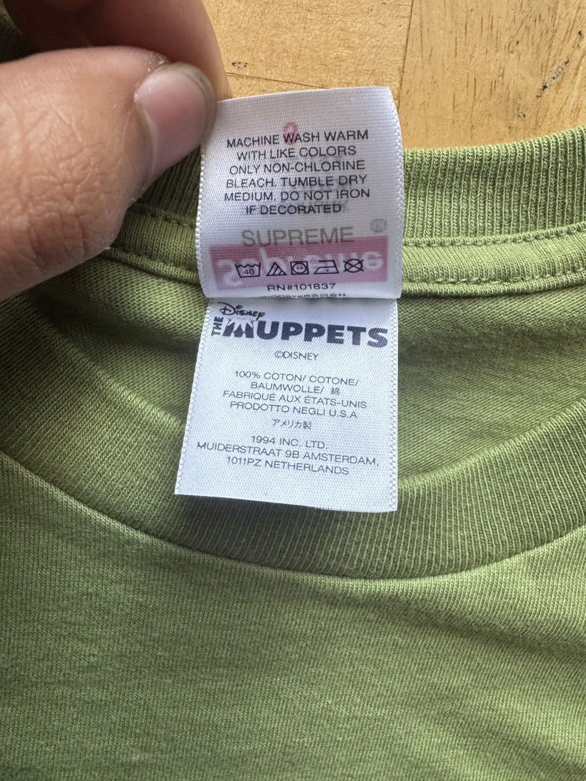 Supreme SUPREME MISS PIGGY TEE Size US S / EU 44-46 / 1 - 6 Thumbnail