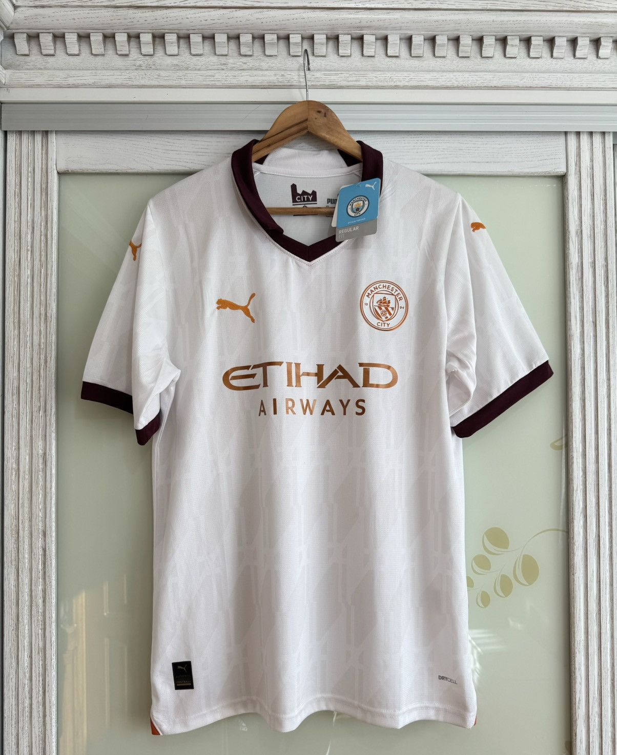 Puma Manchester City 2023-2024 Away Soccer Jersey Football Kit Size US XL / EU 56 / 4 - 1 Thumbnail