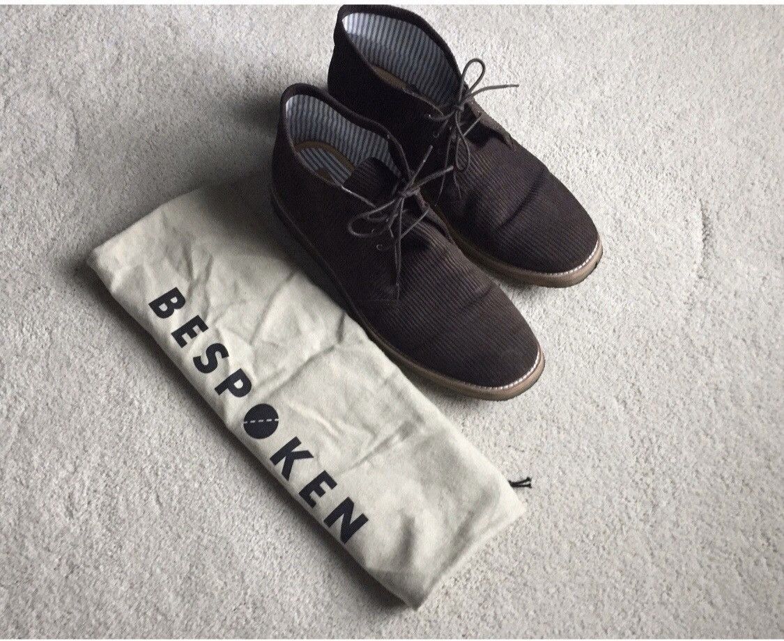 Bespoken Corduroy Chukka Boots Size US 10 / EU 43 - 1 Thumbnail